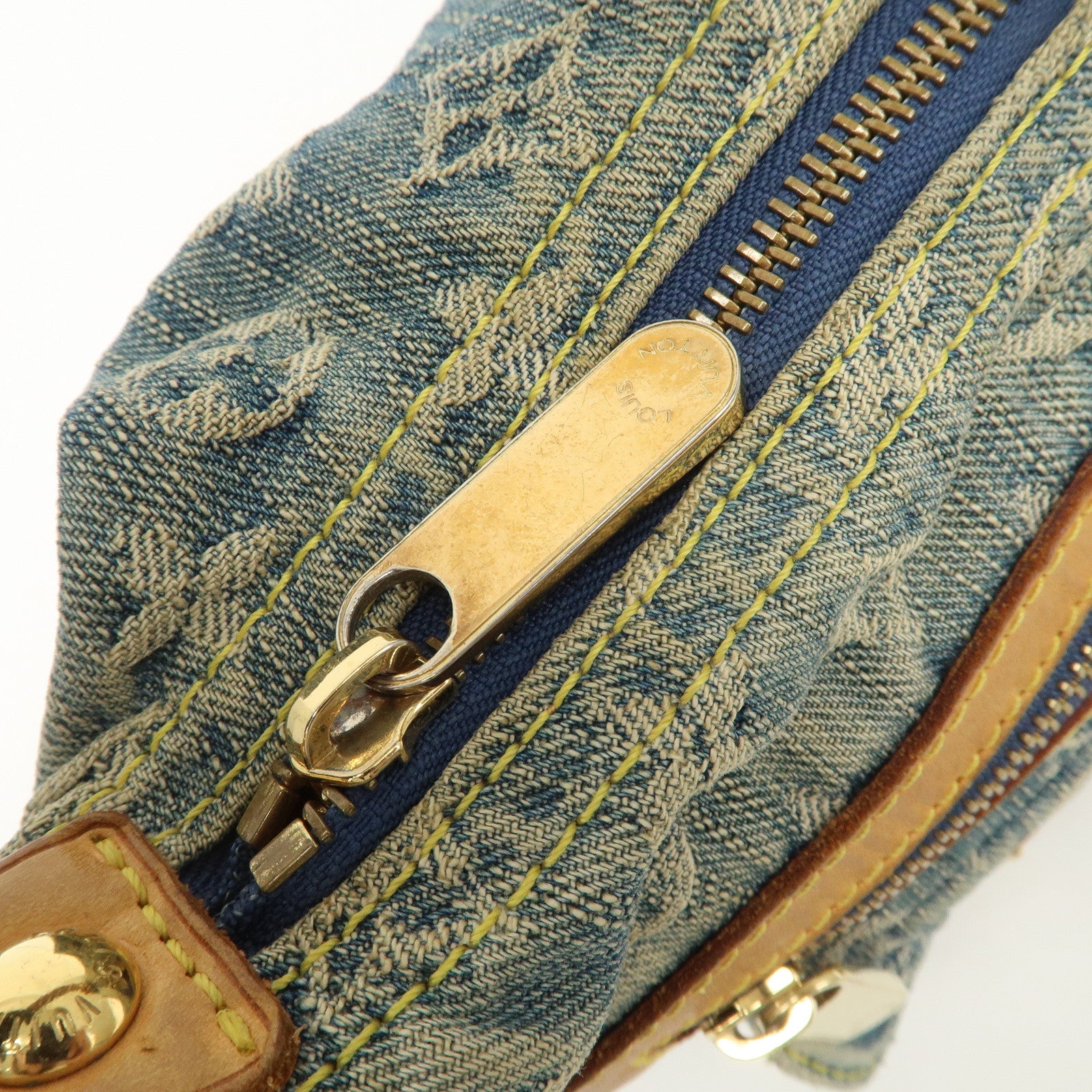 Louis Vuitton Monogram Denim Baggy PM 2Way Shoulder Bag M95049