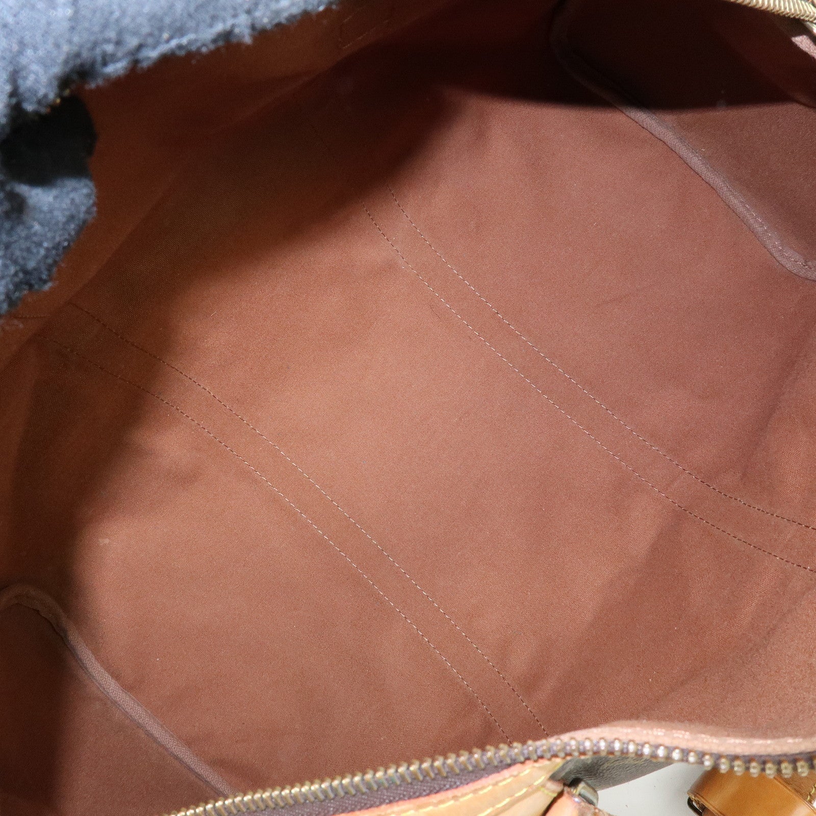 Louis Vuitton Monogram Sac Souple 45 Boston Bag Brown M41624