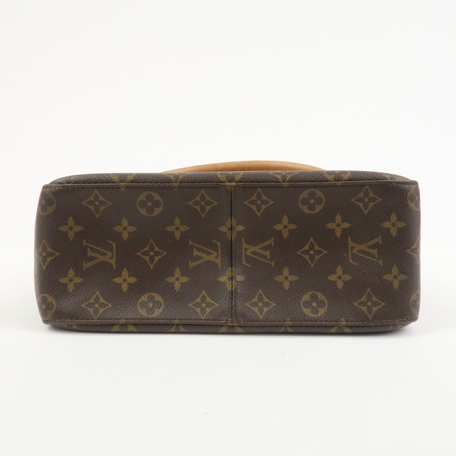 Louis Vuitton Monogram Looping GM Shoulder Bag Brown M51145