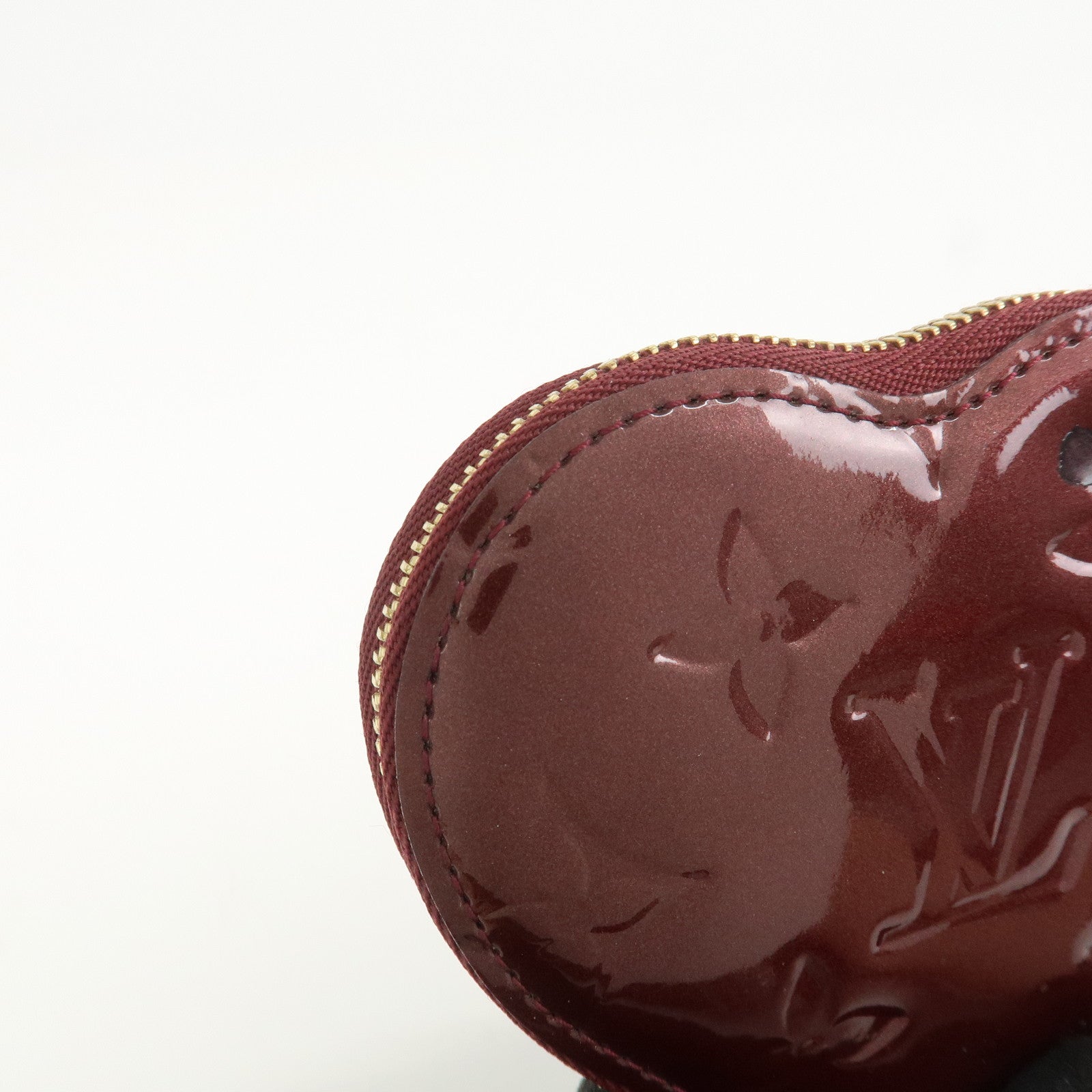 Louis Vuitton Monogram Vernis Porte Monnaie Coeur Coin Case M91480