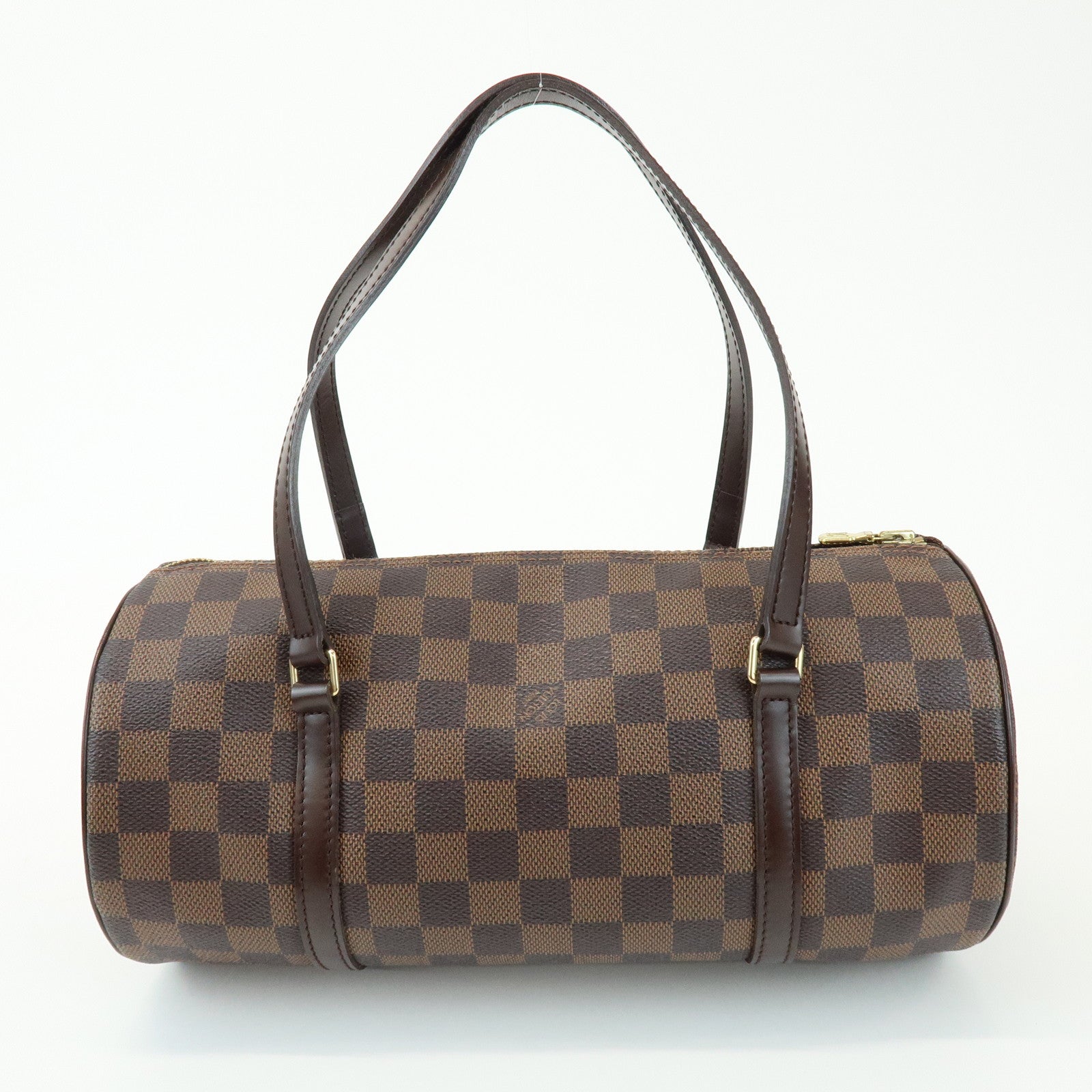 Louis Vuitton Damier Ebene Papillon 30 Hand Bag Brown N51303