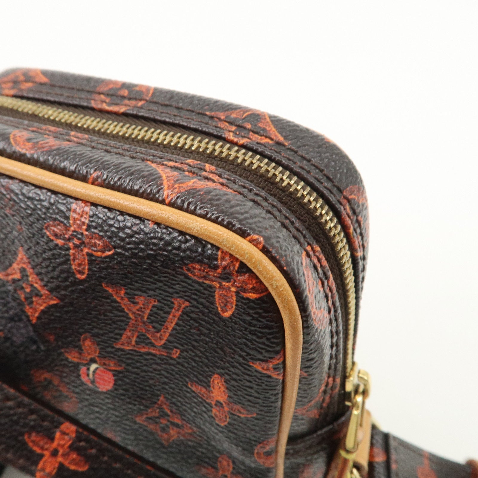 Louis Vuitton Catogram Paname Shoulder Bag Crossbody Bag Brown M44399