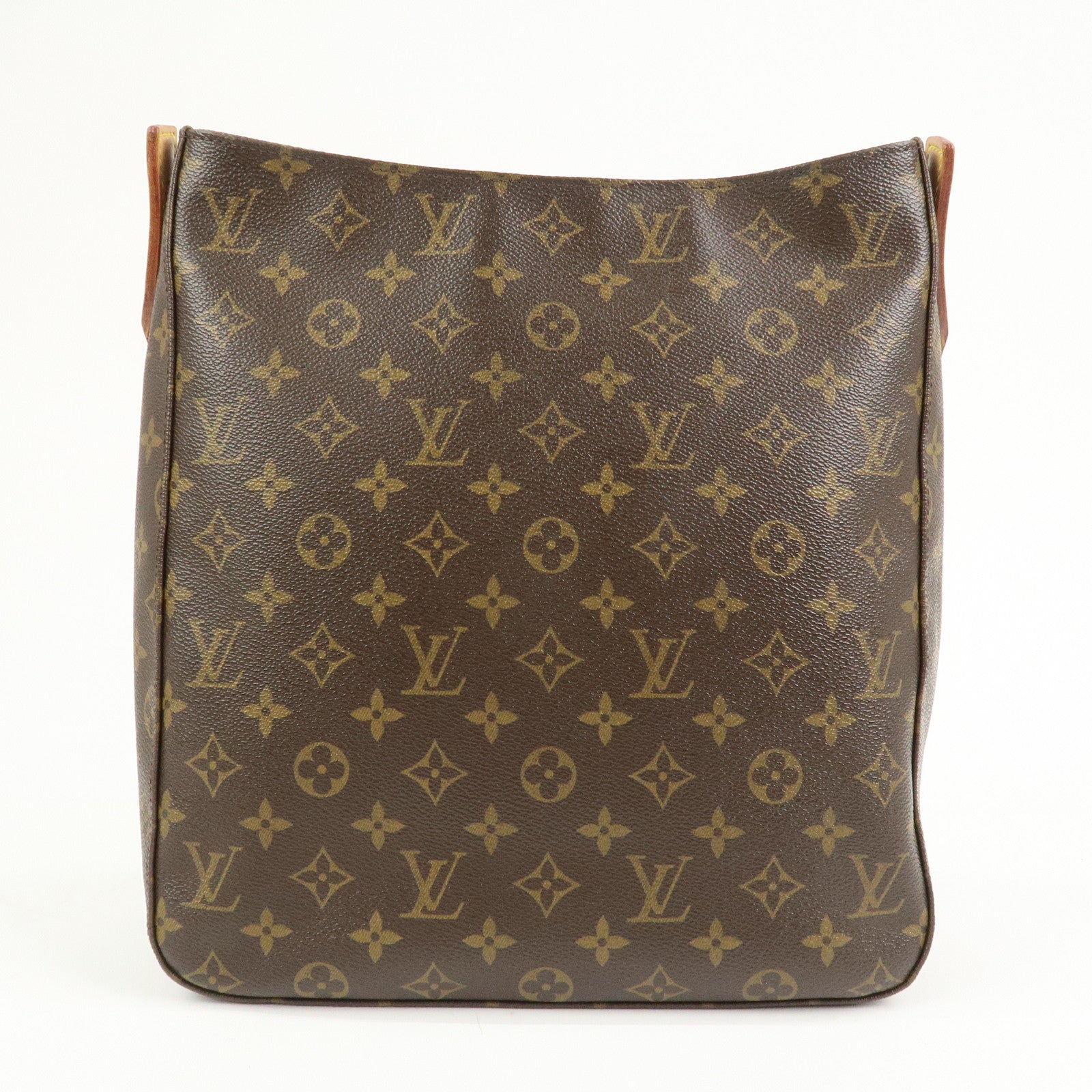 Louis Vuitton Monogram Looping GM Shoulder Bag Brown M51145