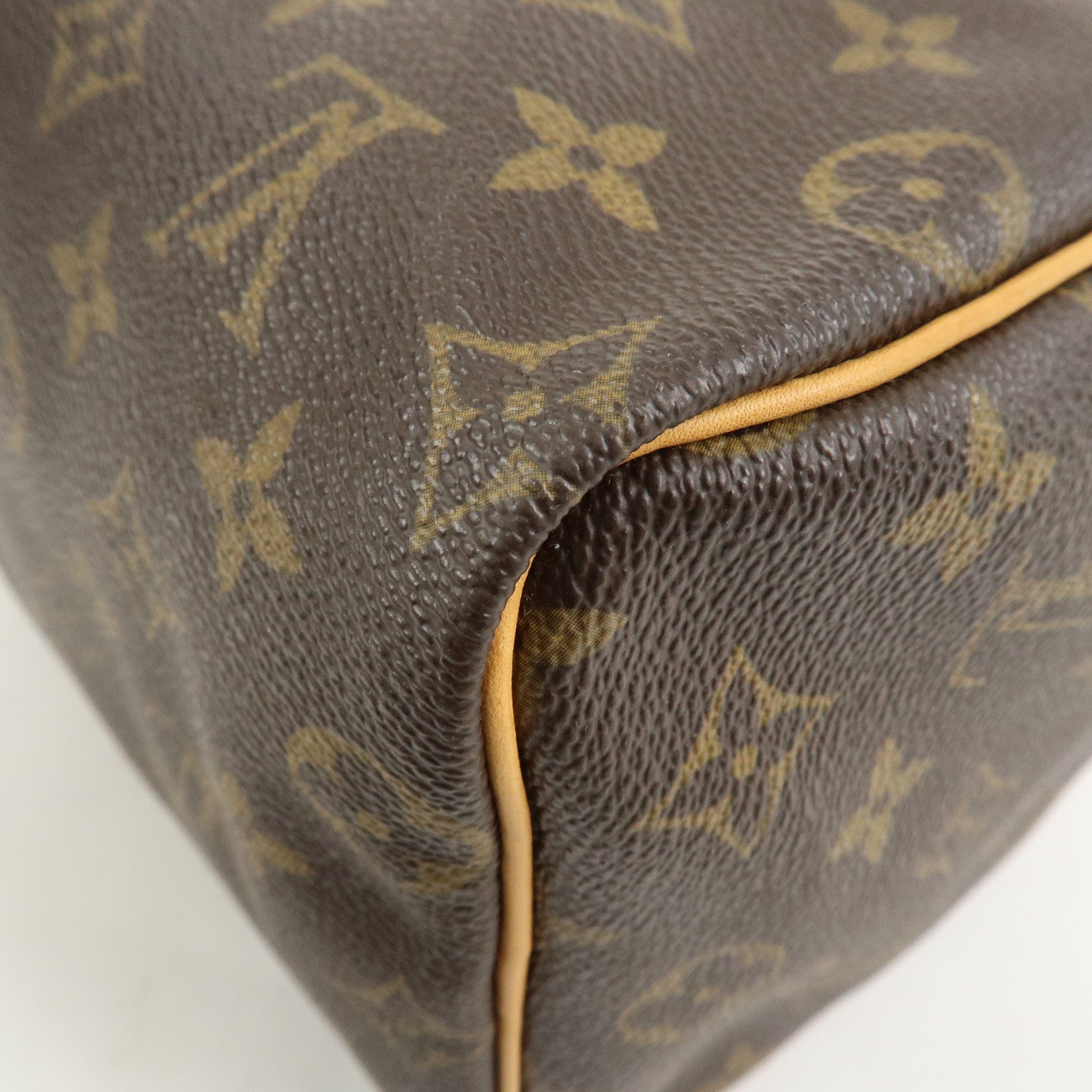 Louis Vuitton Monogram Speedy 25 Boston Bag Hand Bag Brown M41528