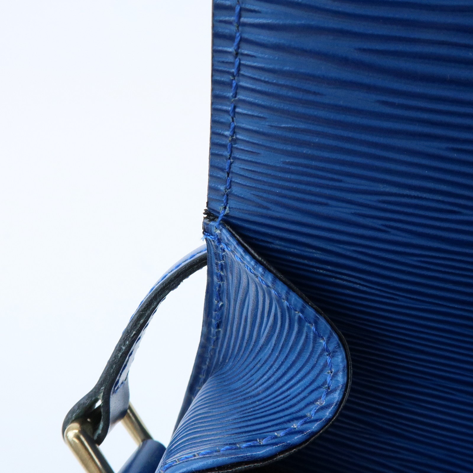 Louis Vuitton Epi Mini Saint Cloud Shoulder Bag Toledo Blue M52215