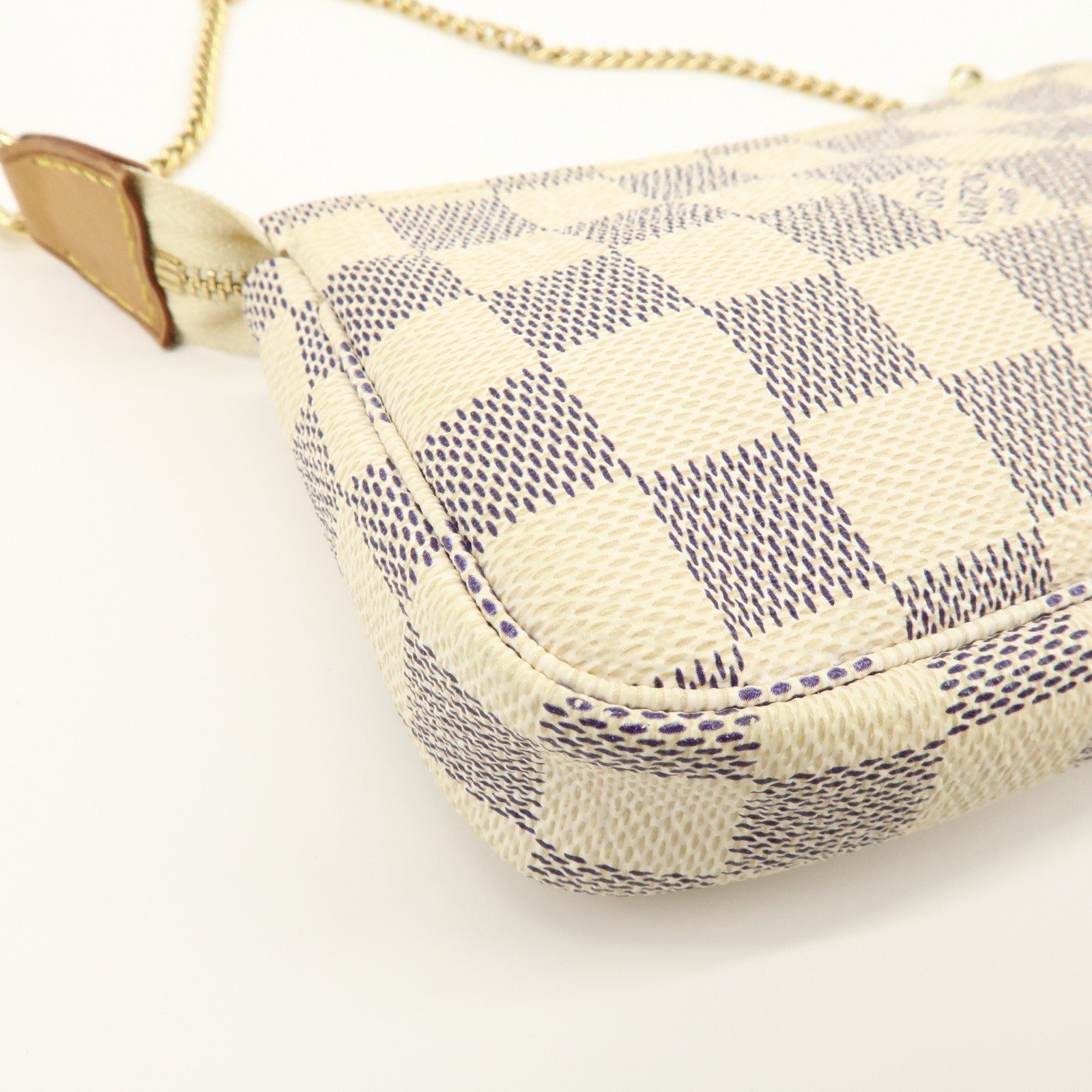Louis Vuitton Damier Azur Mini Pochette Accesoire Pouch N58010