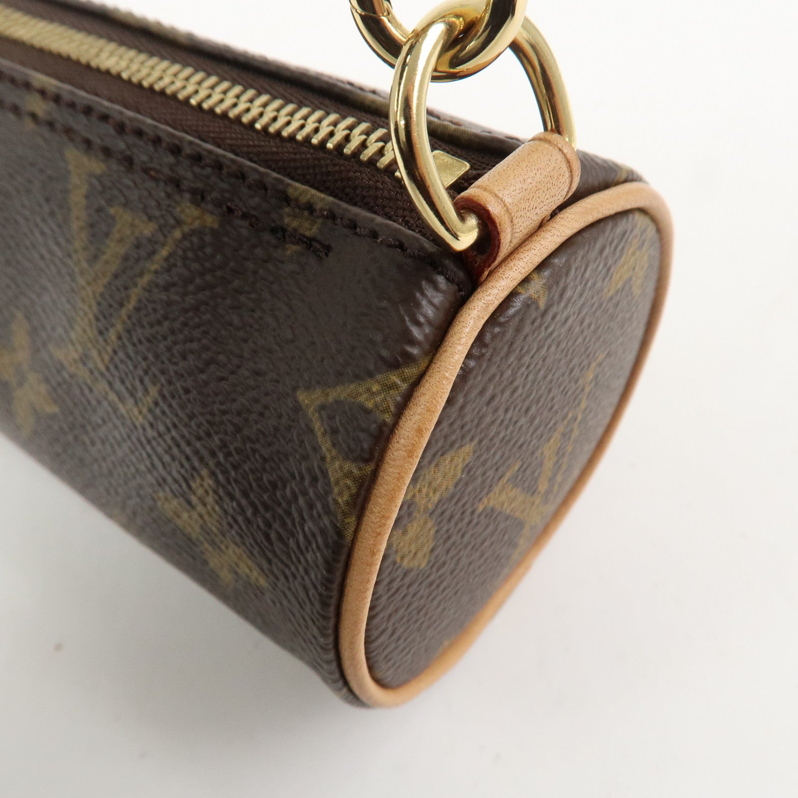 Louis Vuitton Monogram Mini Pouch for Papillon Bag Brown