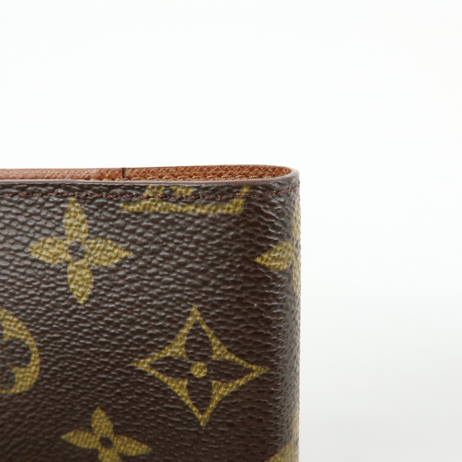 Louis Vuitton Monogram Agenda PM Planner Cover Brown R20005