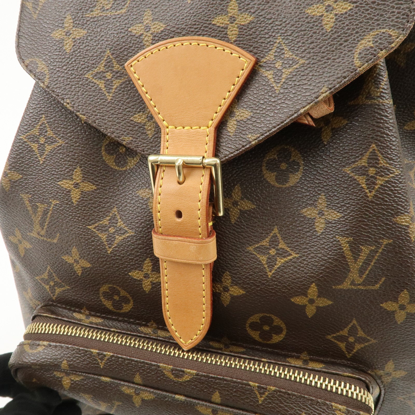 Louis Vuitton Monogram Montsouris GM Backpack Brown M51135