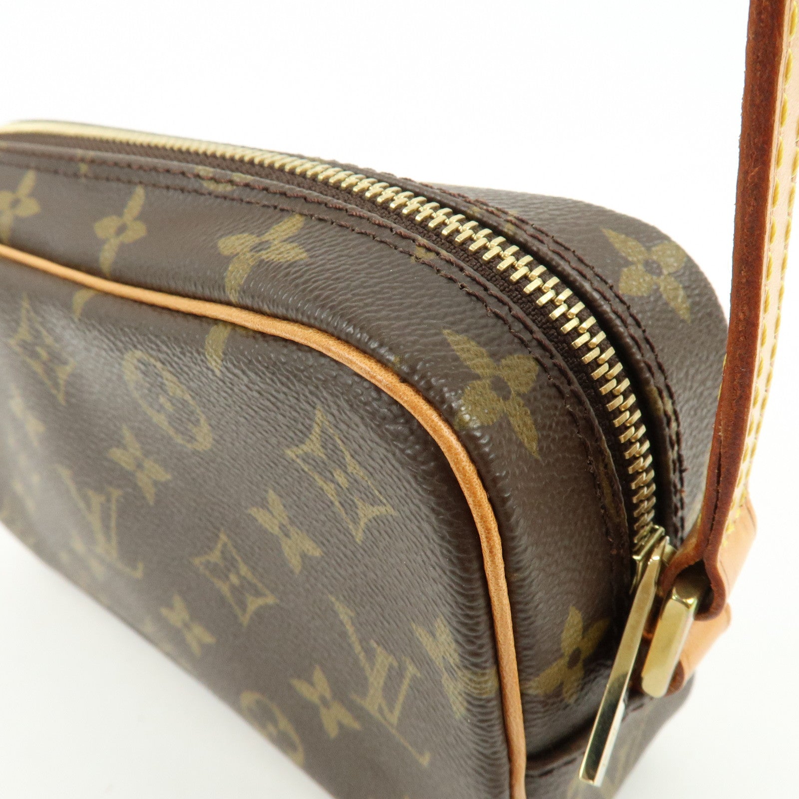 Louis Vuitton Monogram Pochette Cite Shoulder Bag Brown M51183