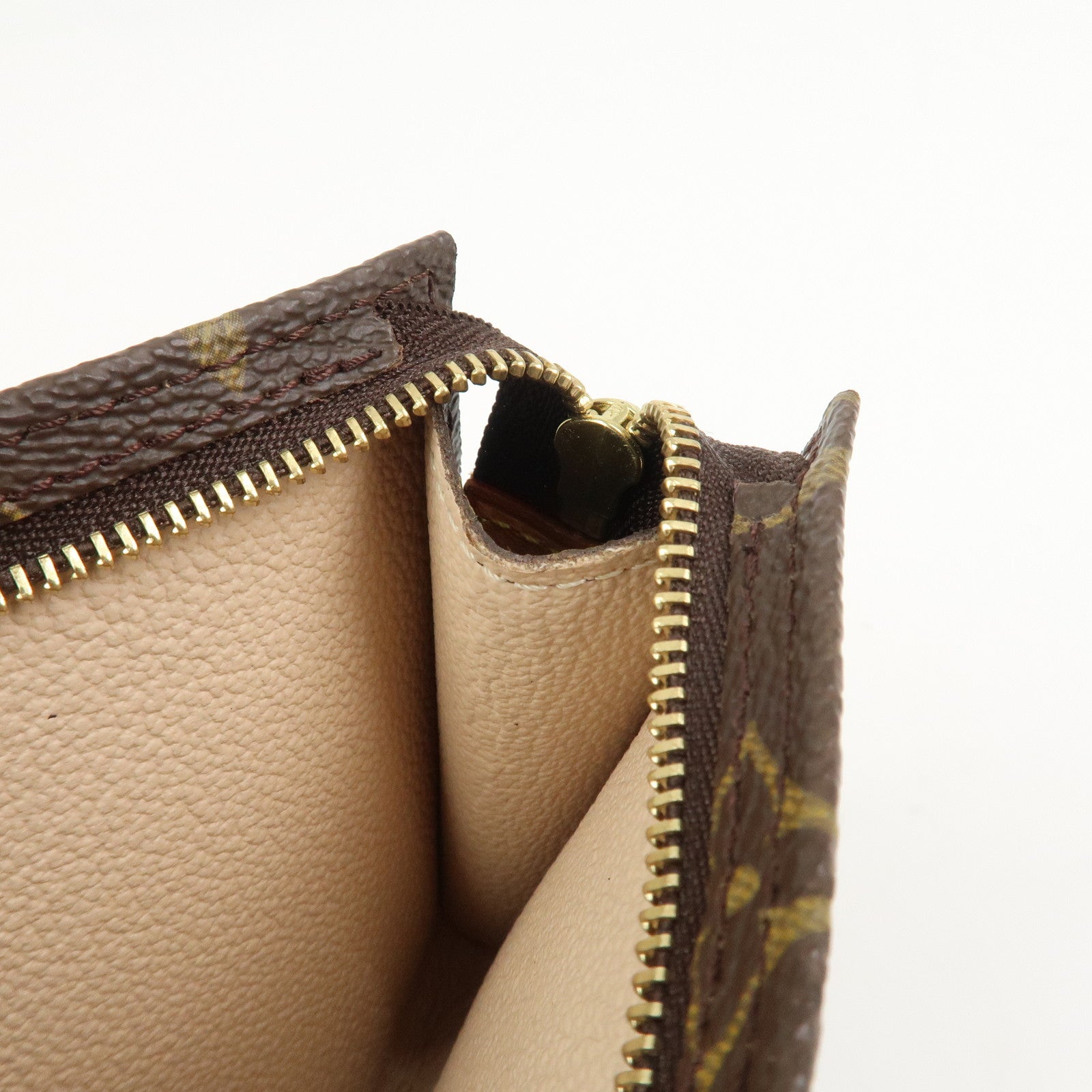 Louis Vuitton Monogram Pouch for Bucket PM Bag Brown