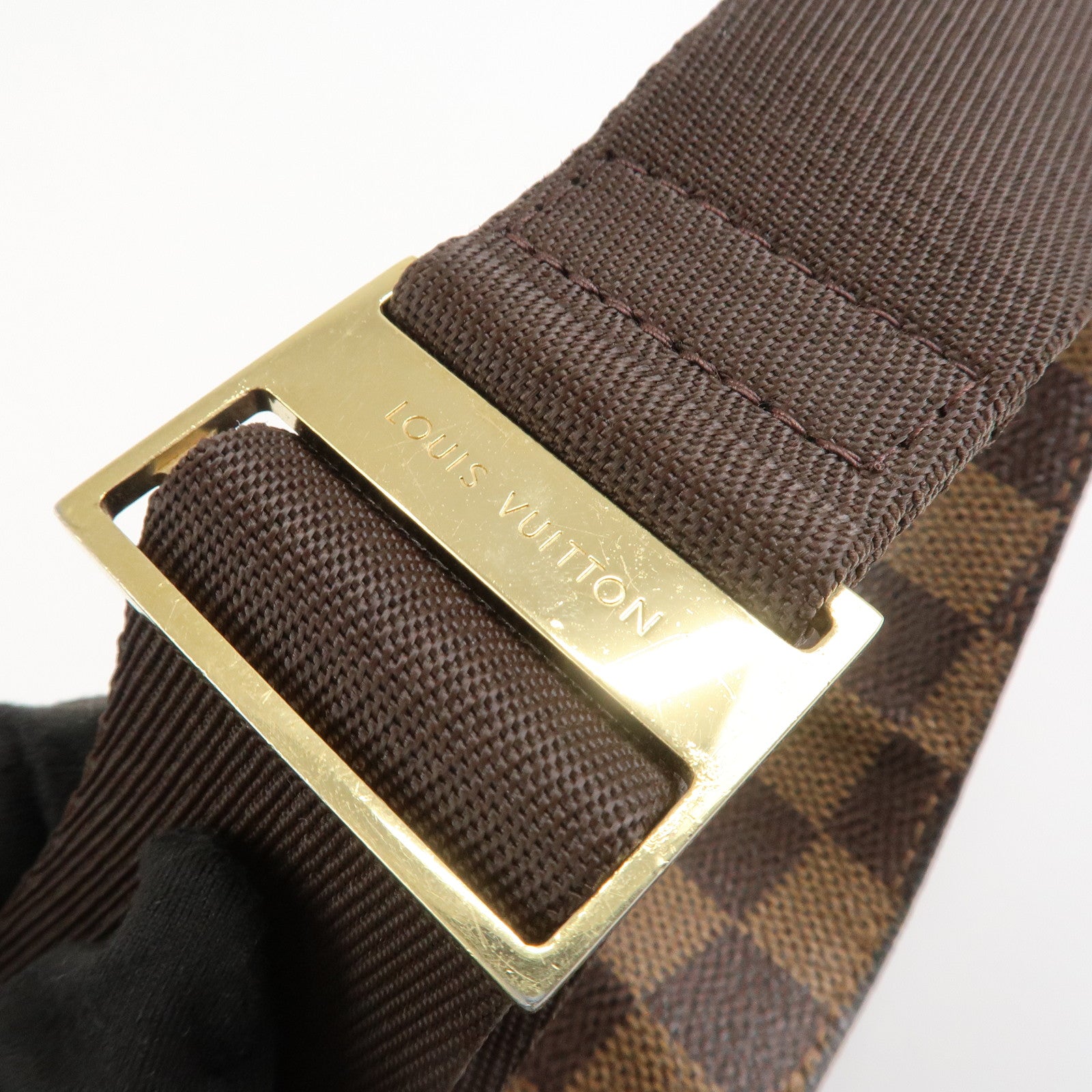 Louis Vuitton Damier Ebene Geronimos Crossbody Bag Waist Bag N51994 Used