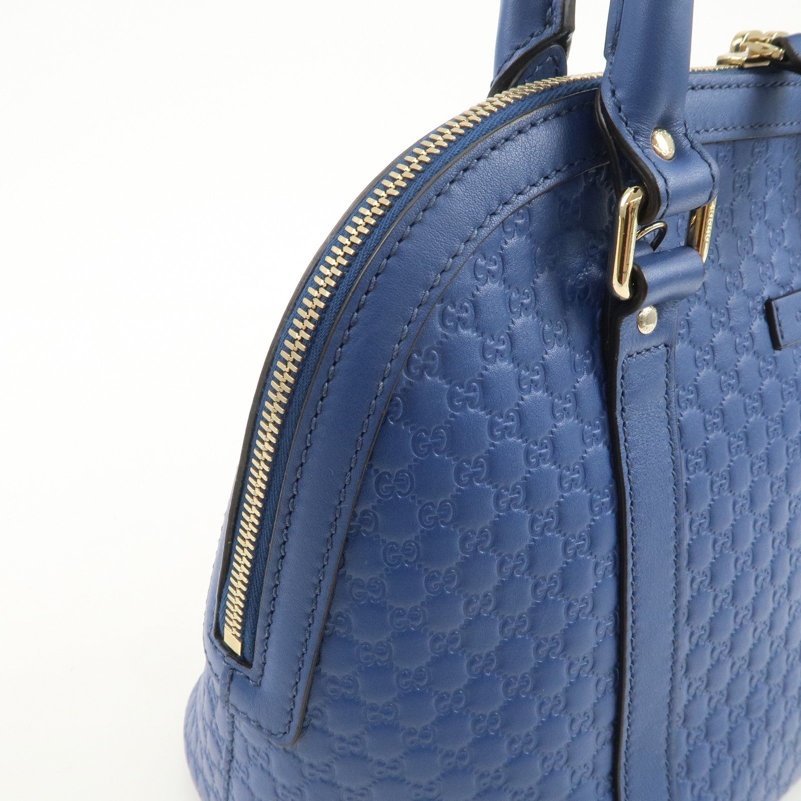 GUCCI Micro Guccissima Leather 2WAYBag Hand Bag Shoulder Bag 449663