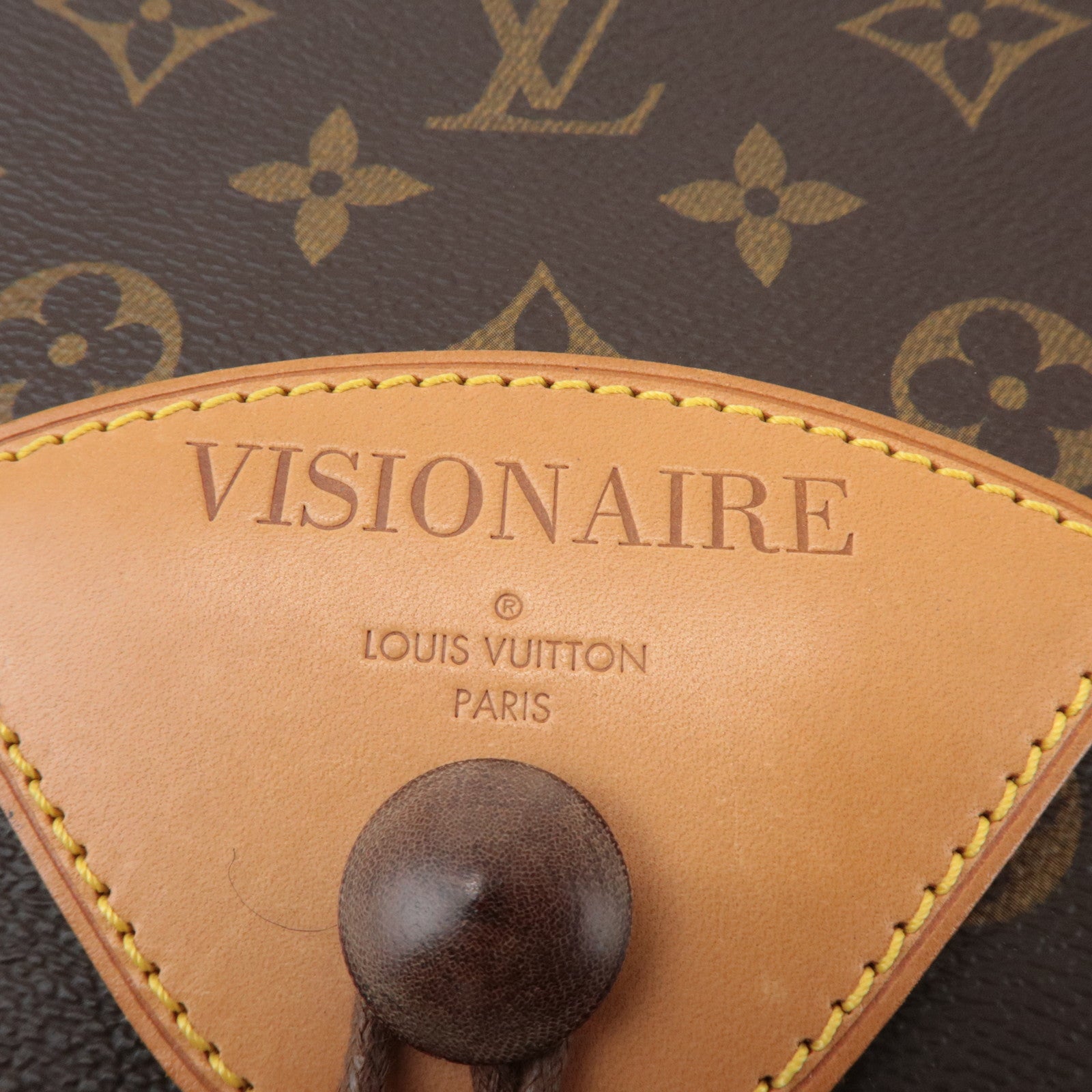 Louis Vuitton Monogram Visionaire Clutch Bag 100th Anniv. M99045
