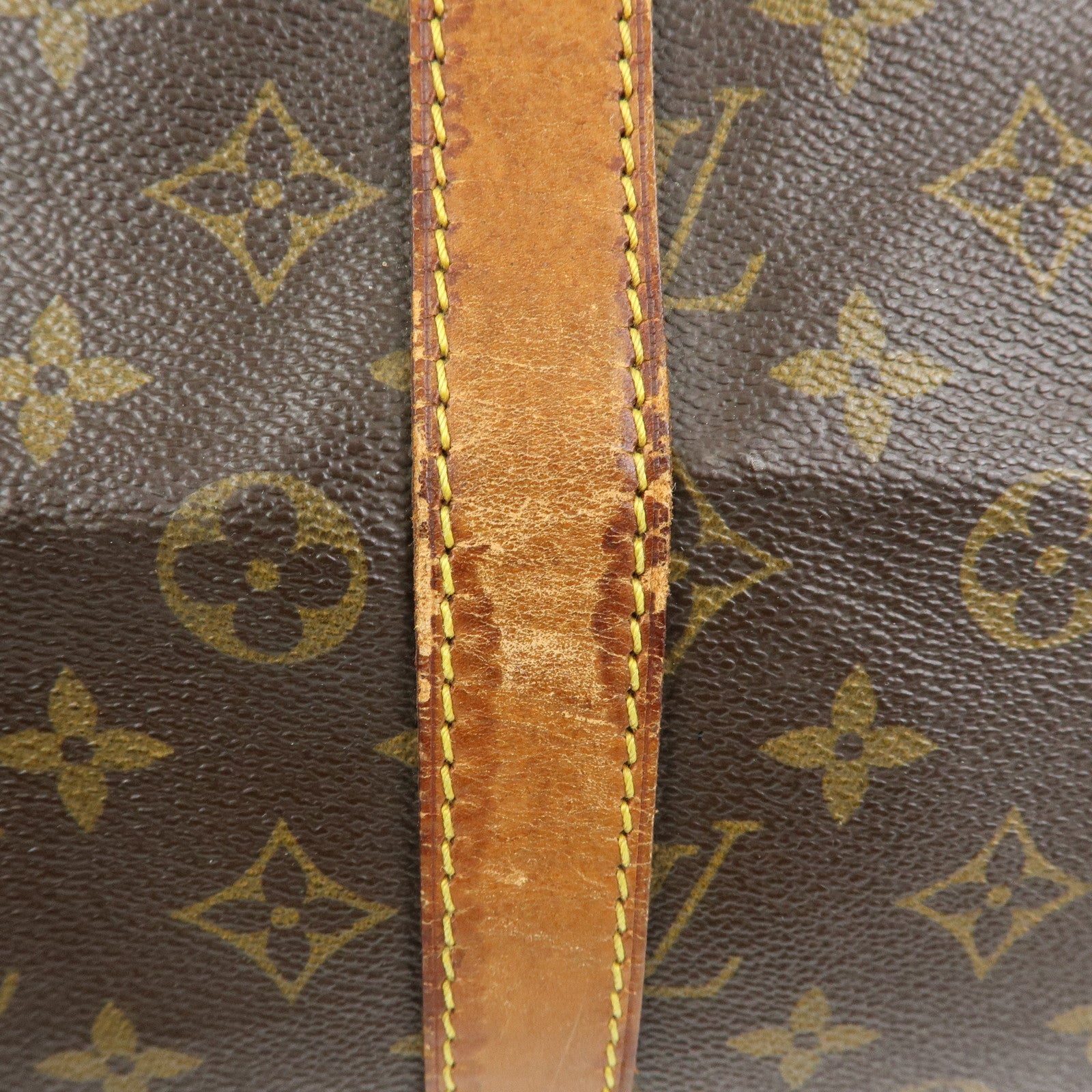 Louis Vuitton Monogram Keep All Bandouliere 55 Boston Bag M41414