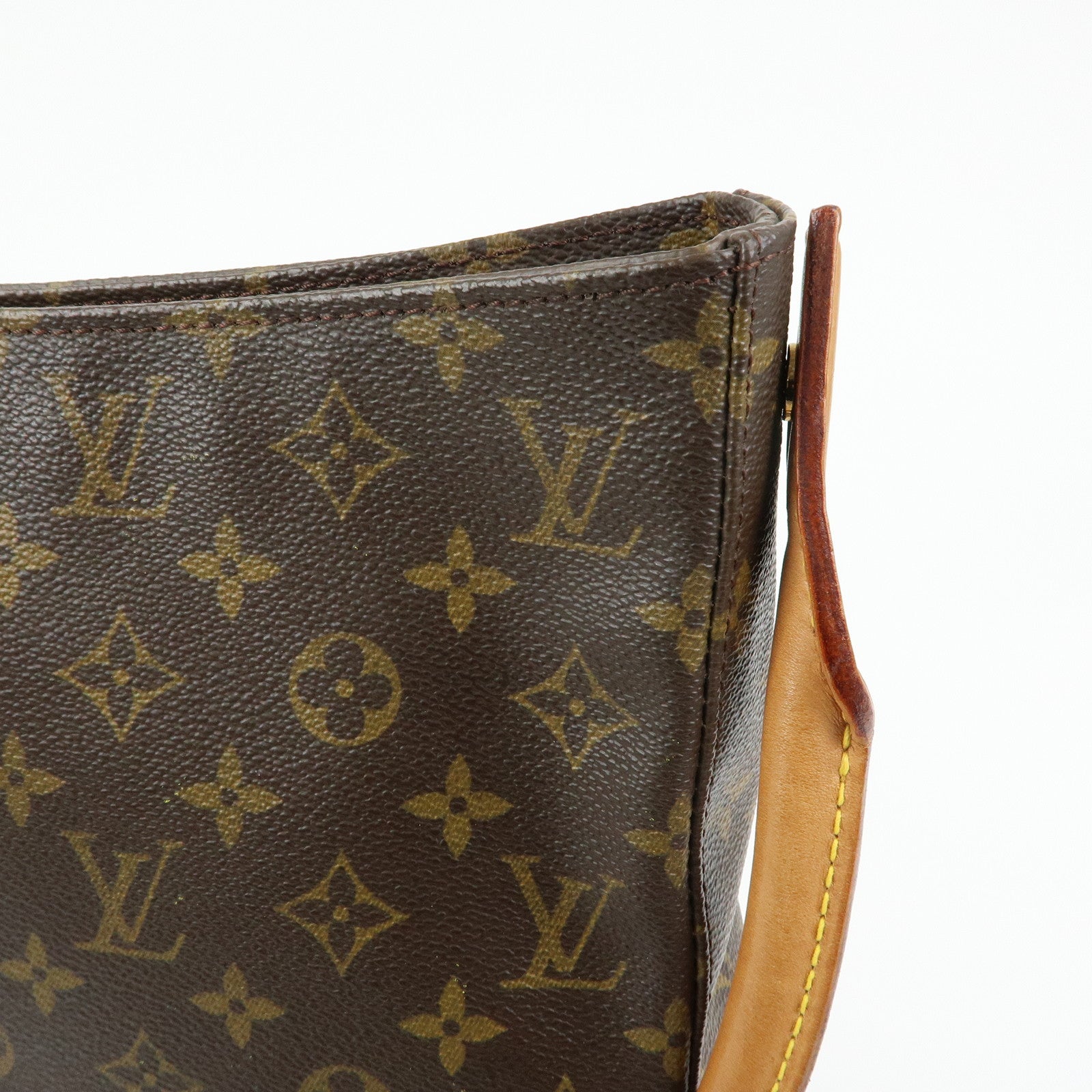 Louis Vuitton Monogram Looping GM Shoulder Bag Brown M51145