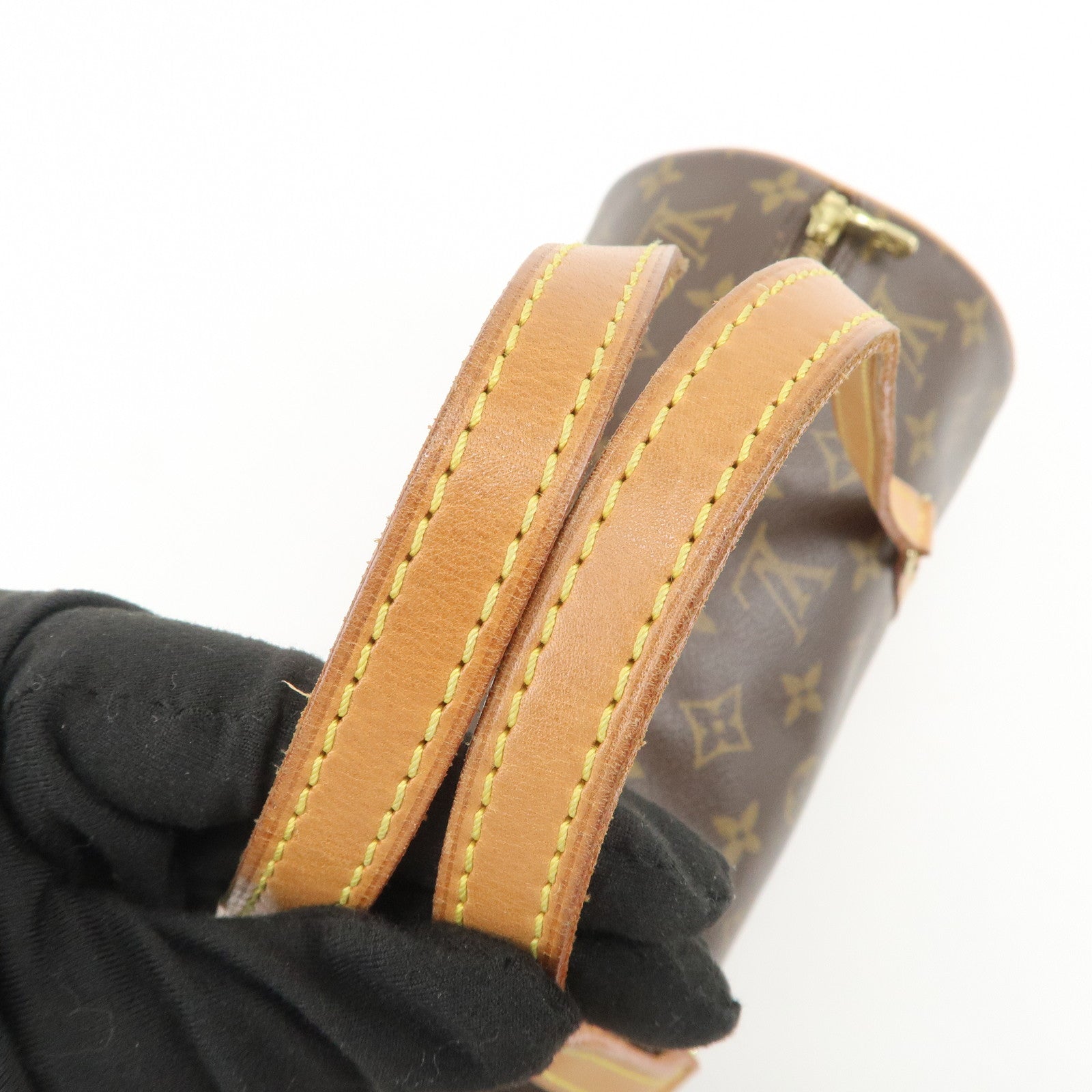 Louis Vuitton Monogram Papillon 30 Hand Bag Brown M51385