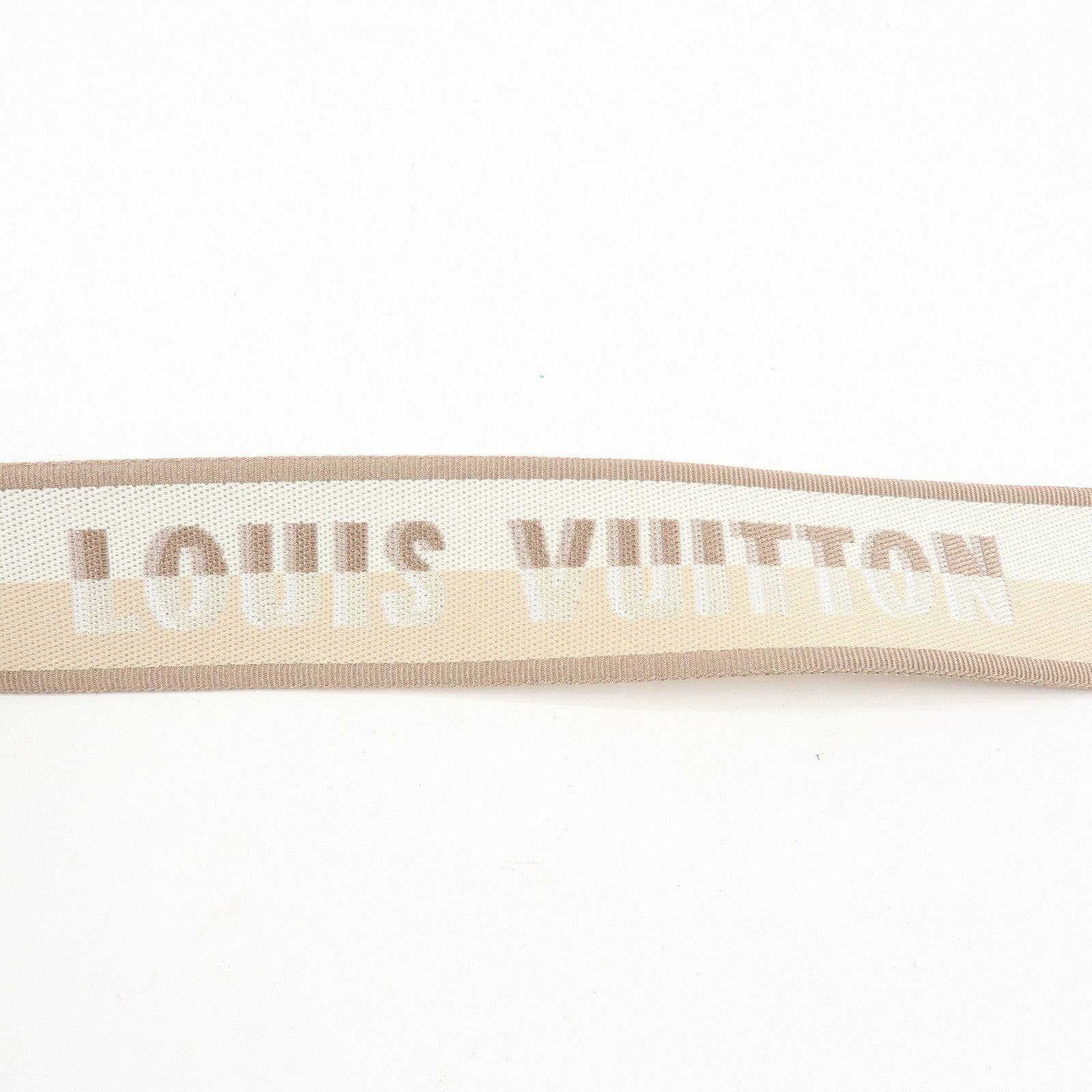 Louis Vuitton 110cm Canvas Nume Shoulder Strap Beige
