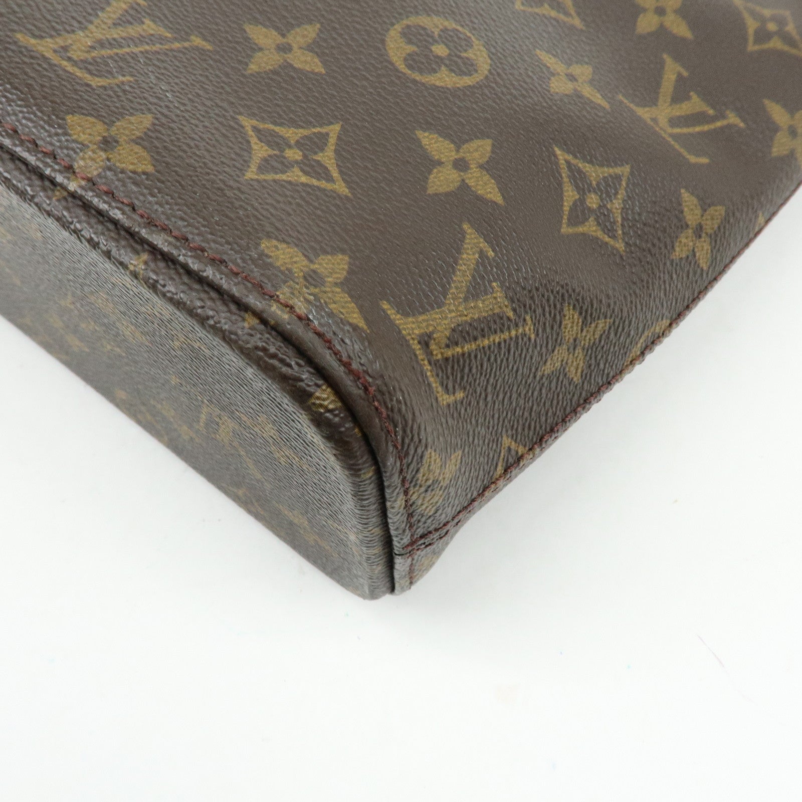 Louis Vuitton Monogram Luco Tote Bag Shoulder Bag Brown M51155