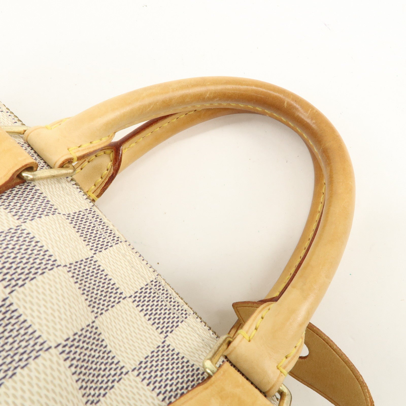 Louis Vuitton Damier Azur Speedy 25 Boston Bag Hand Bag N41534 Used