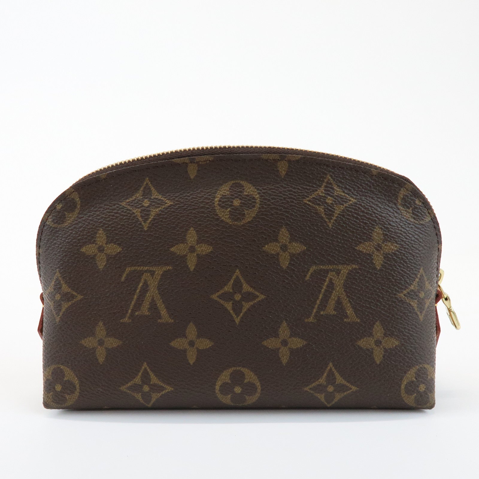 Louis Vuitton Monogram Pochette Cosmetic Pouch Brown M47515