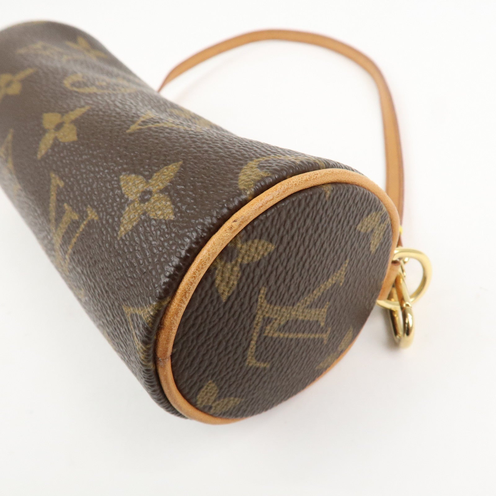 Louis Vuitton Monogram Mini Pouch for Papillon Bag New Style Brown