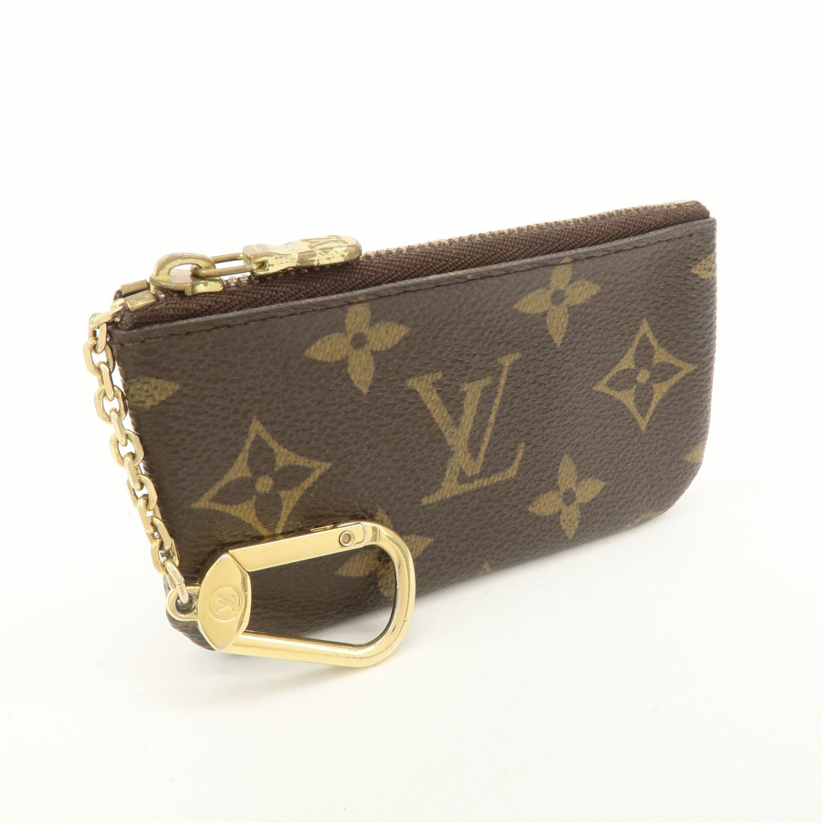Louis Vuitton Monogram Set of 2 Pochette Cles Coin Case M62650