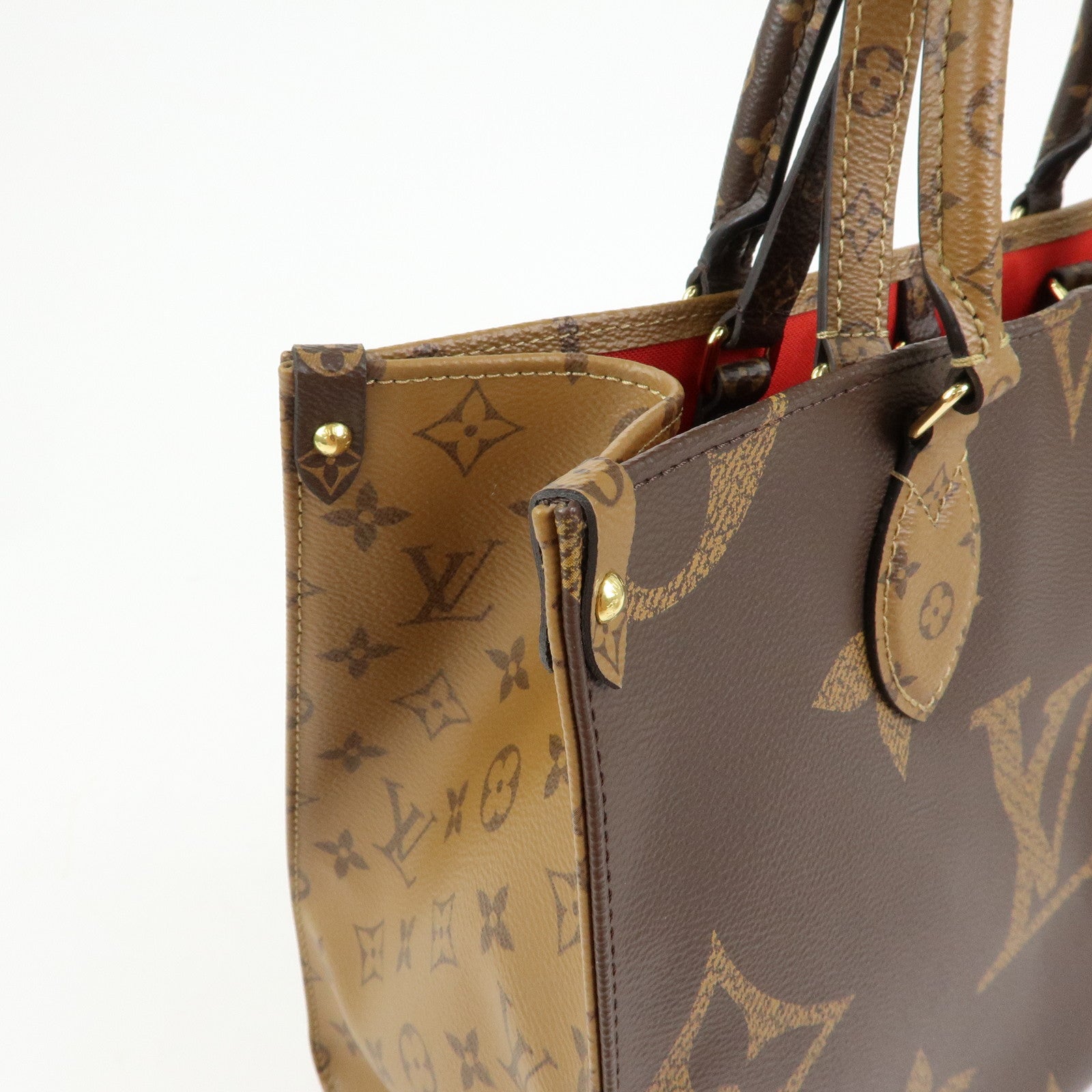 Louis Vuitton Monogram Giant Canvas On The Go MM Hand Bag M45039