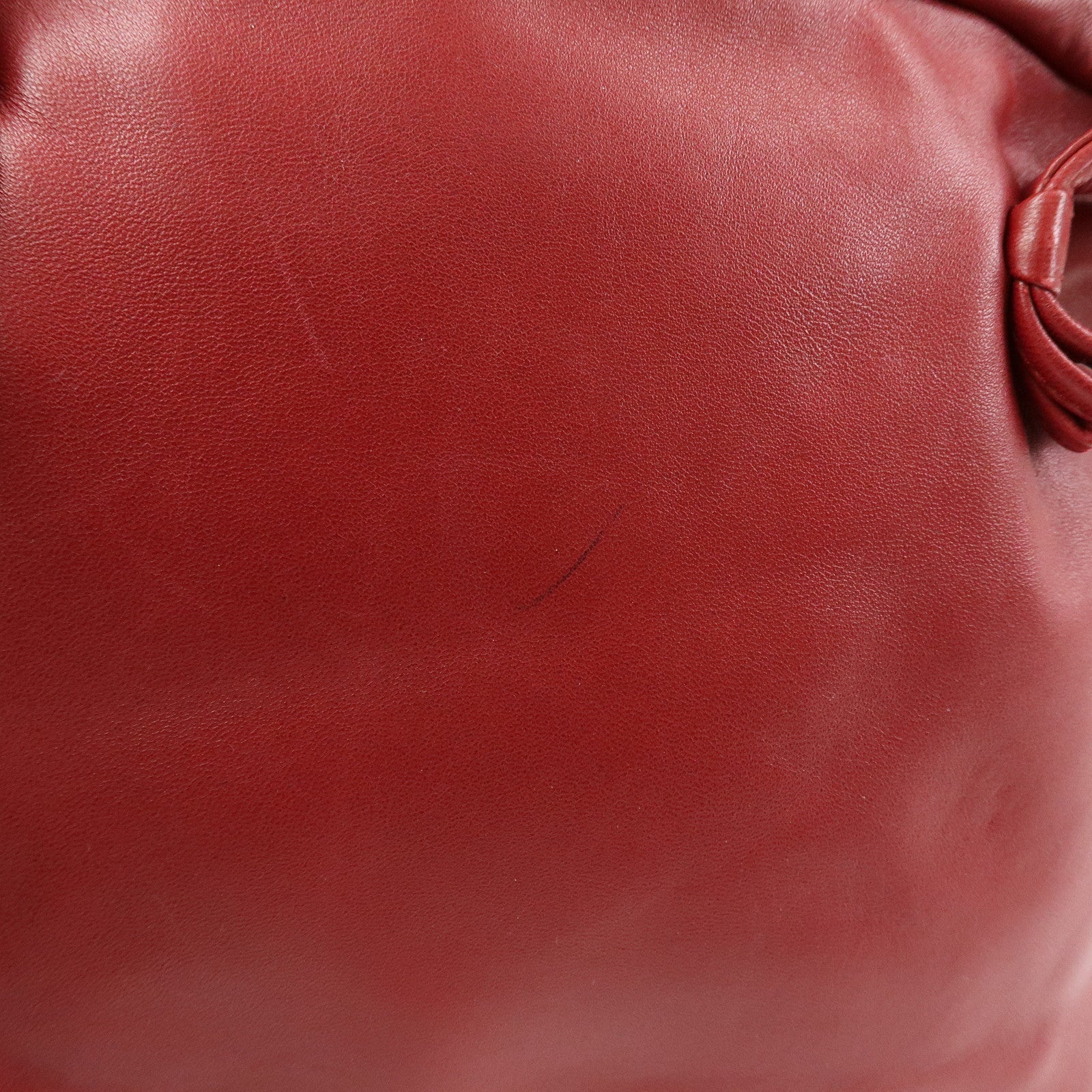 LOEWE Anagram Nappa Leather Hand Bag Shoulder Bag Red