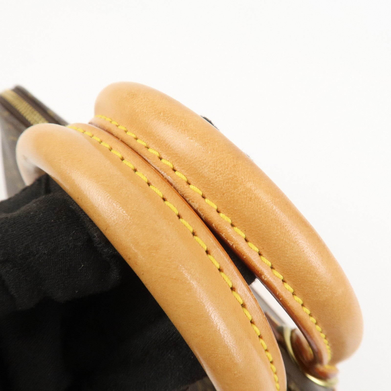 Louis Vuitton Monogram Alma Hand Bag Brown M51130