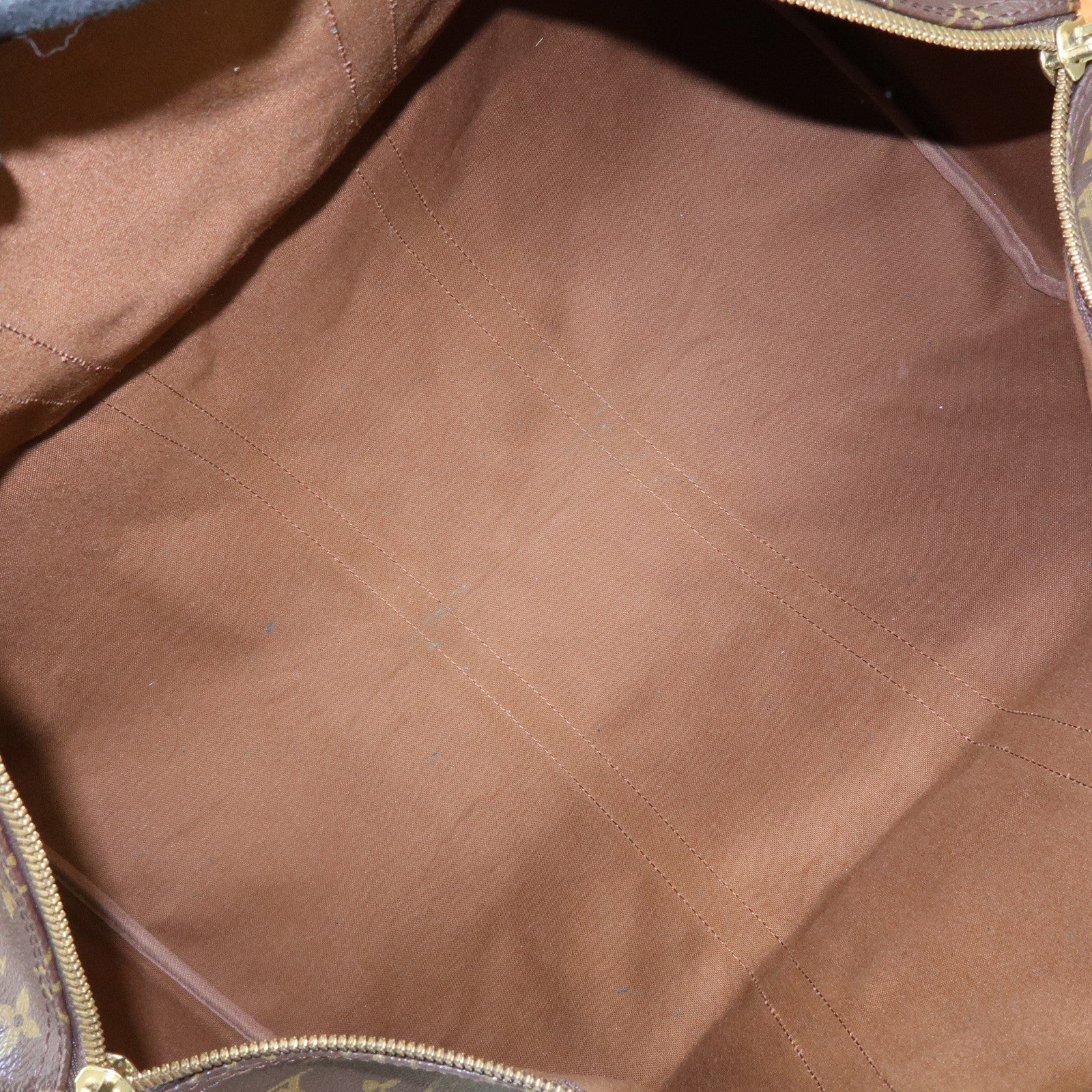 Louis Vuitton Monogram Keep All 55 Boston Bag Brown M41424