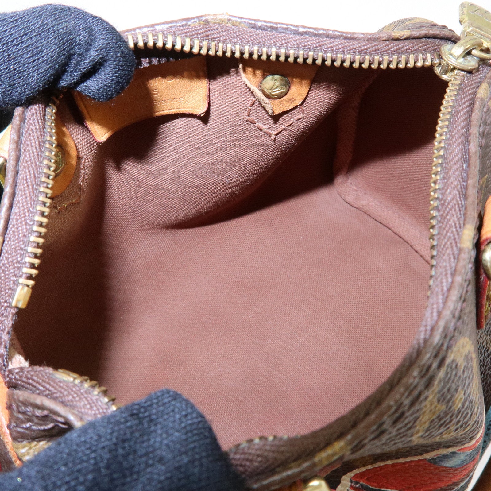 Louis Vuitton Nano Speedy Limited Edition World Tour M62208