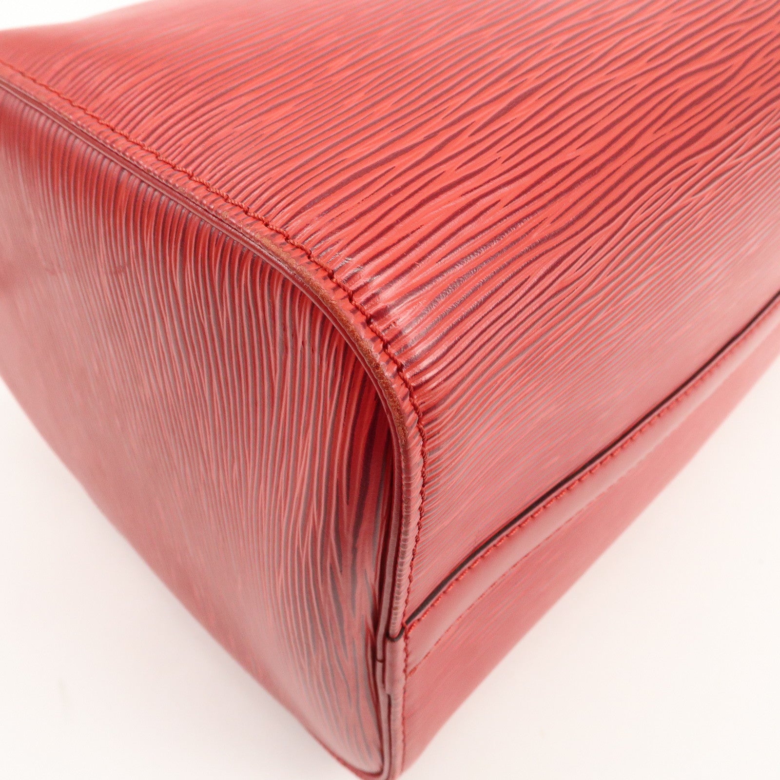 Louis Vuitton Epi Leather Speedy 30 Boston Bag Castilian Red M43007
