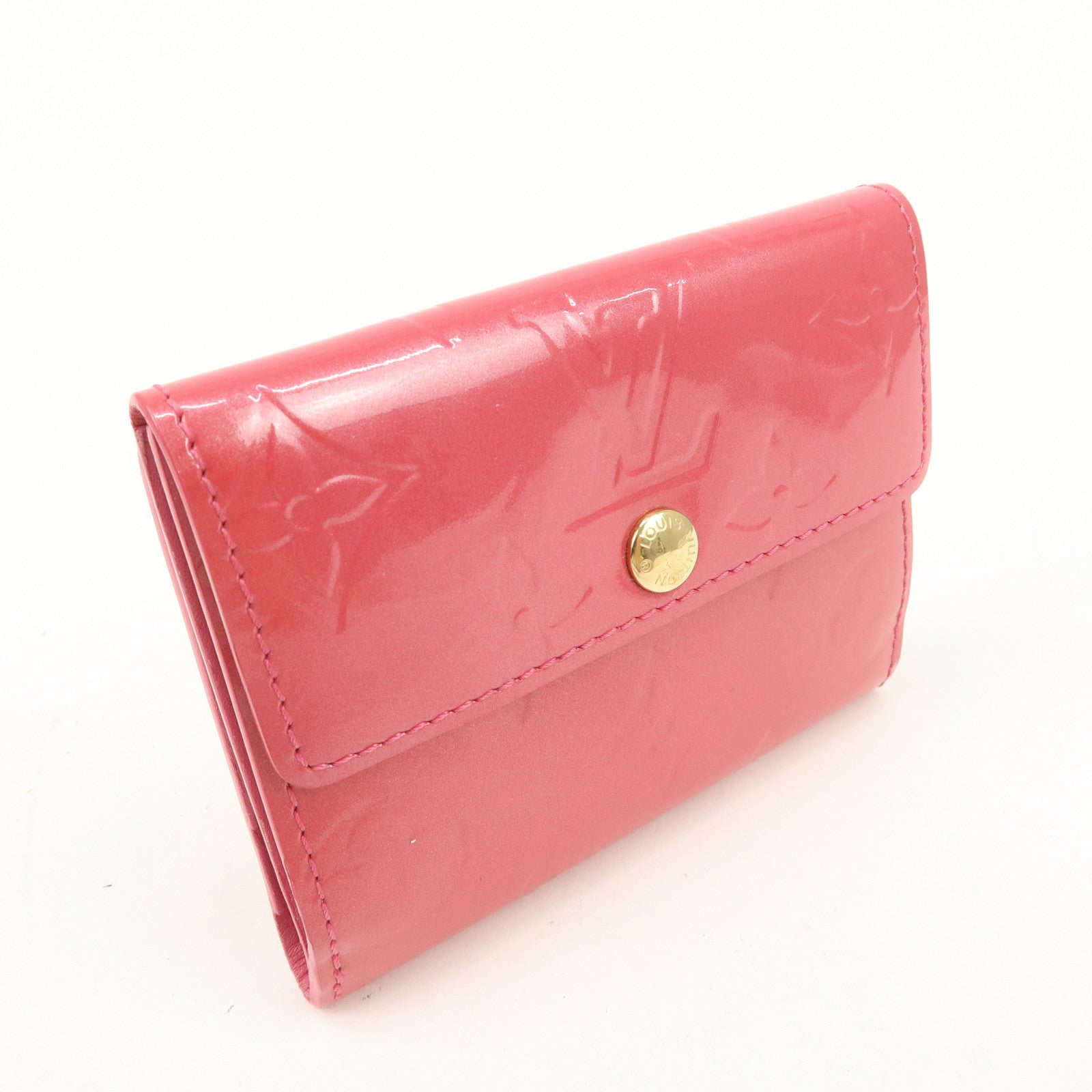 Louis Vuitton Monogram Vernis Ludlow Bi-fold Compact Wallet M9143F