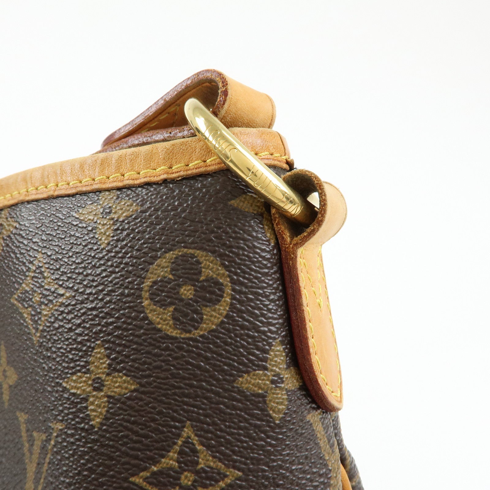 Louis Vuitton Monogram Delightful MM Shoulder Bag Brown M50156