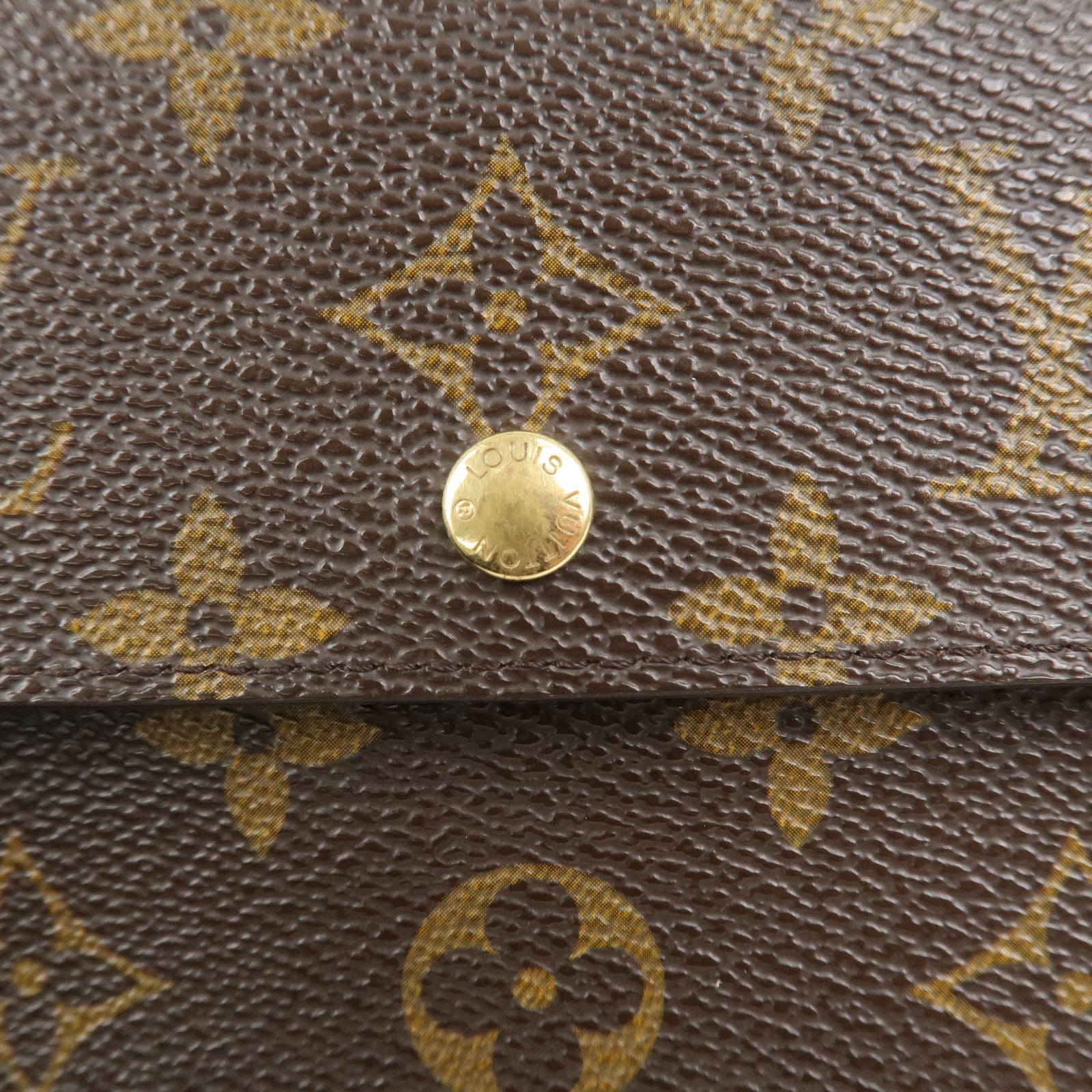 Louis Vuitton Monogram Porte Tresor Etui Papiers Wallet M61202