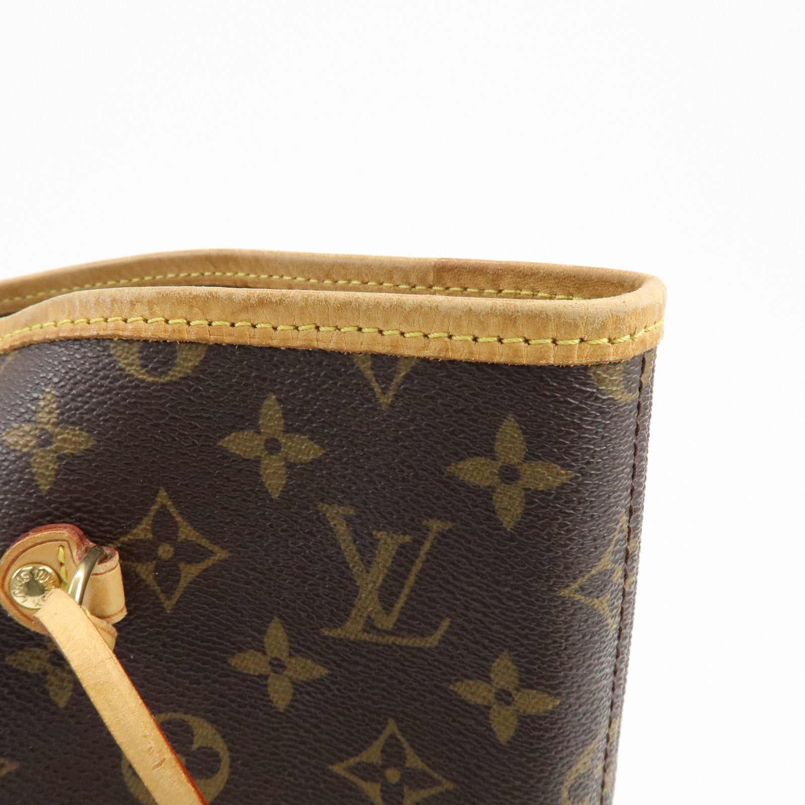 Louis Vuitton Monogram Neverfull GM Tote Bag Hand Bag Brown M40157