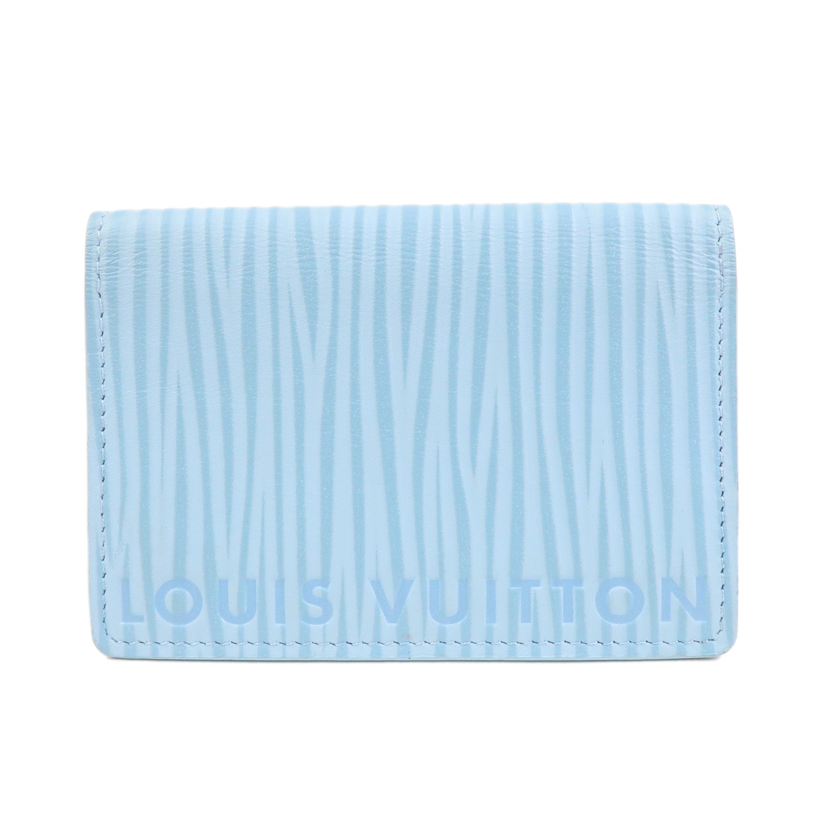 Louis Vuitton Epi XL Organizer de Poche Card Case Sky Blue M83433