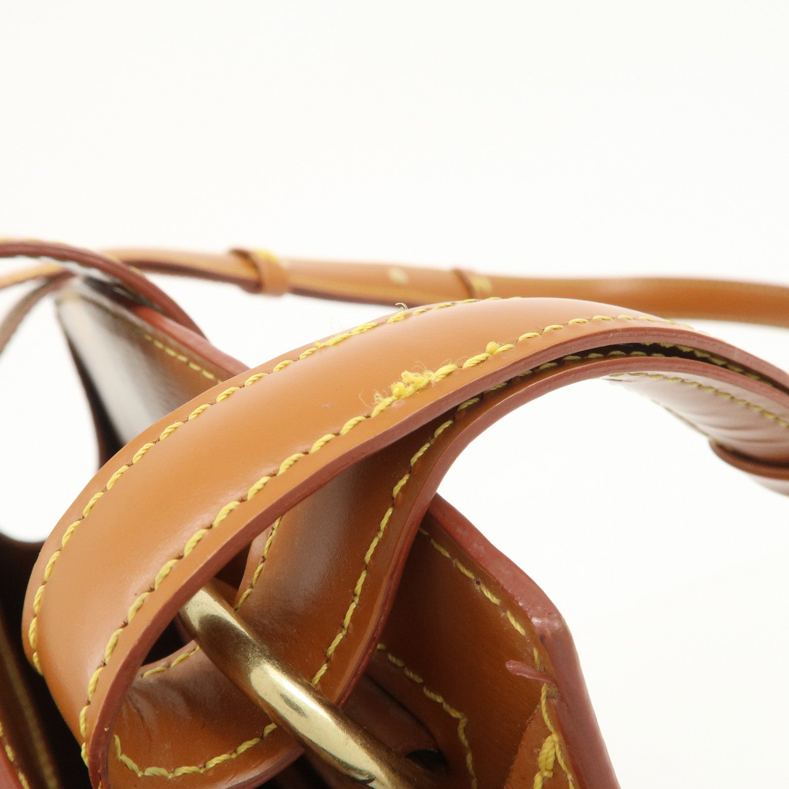 Louis Vuitton Epi Leather Cluny Shoulder Bag Kenya Brown M52253