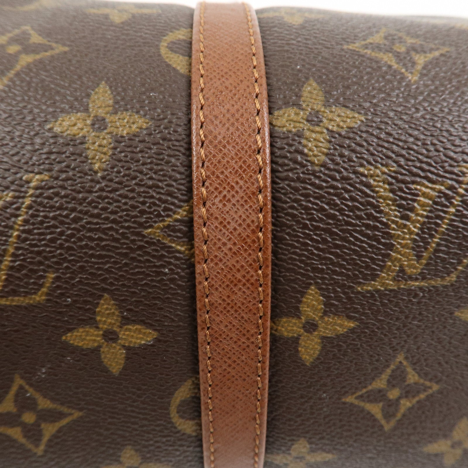 Louis Vuitton Monogram Papillon 30 Hand Bag Brown M51365
