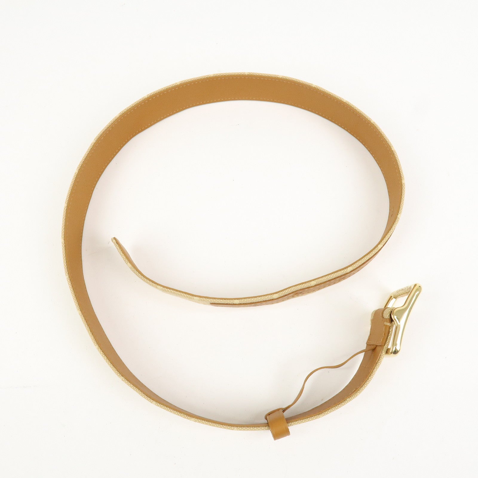 Louis Vuitton Monogram Mini Canvas Ceinture 75/30 Belt Beige M6817