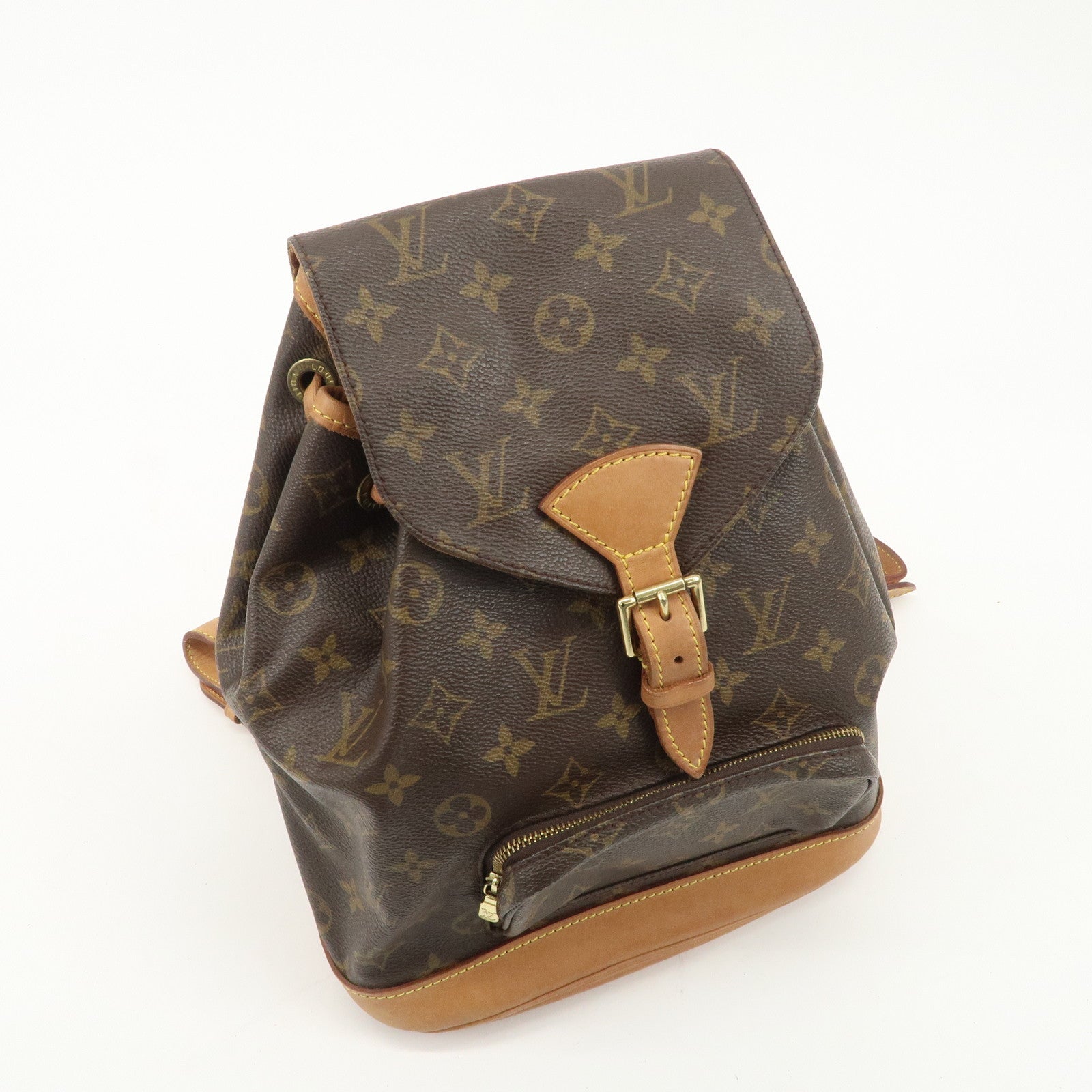 Louis Vuitton Monogram Montsouris MM Backpack Brown M51136