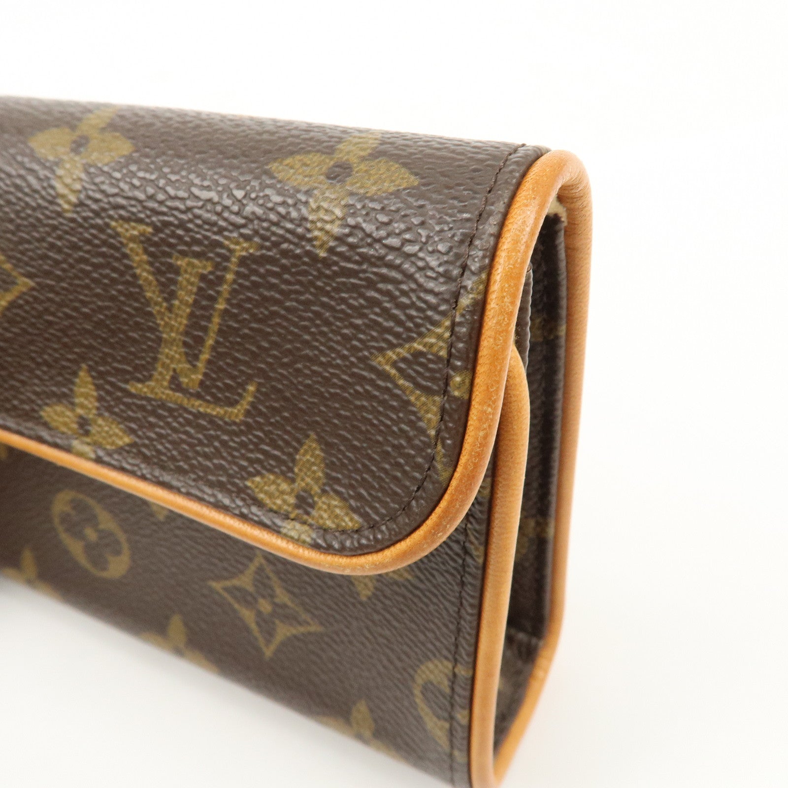 Louis Vuitton Monogram Pochette Florentine Waist Bag Belt M51855 Used