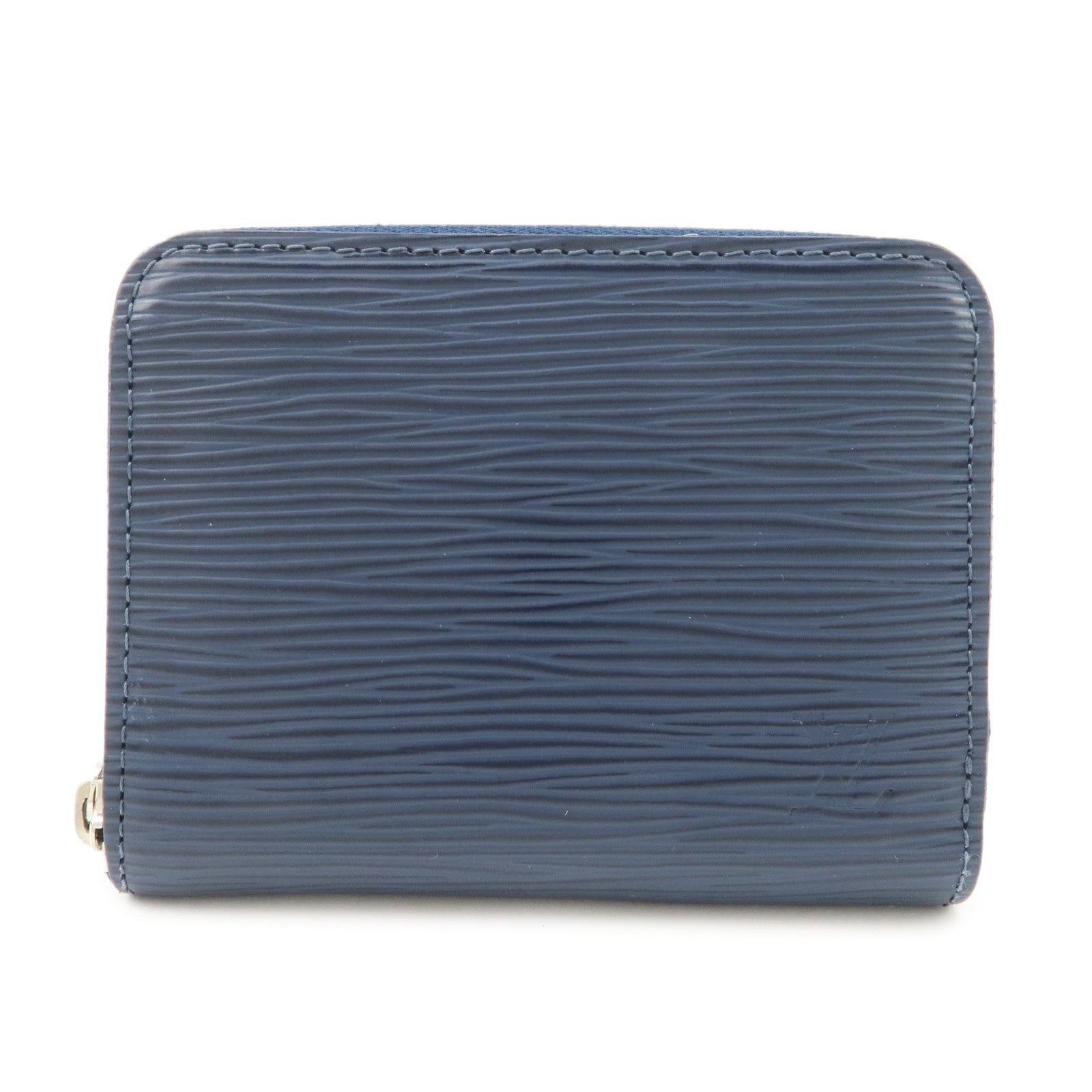 Louis Vuitton Epi leather Zippy Round Coin Case Andigo Blue M60384