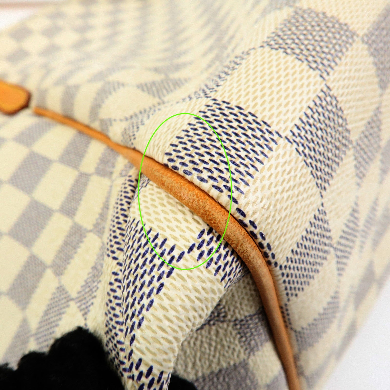 Louis Vuitton Damier Azur Totally MM Tote Bag Shoulder Bag N51262