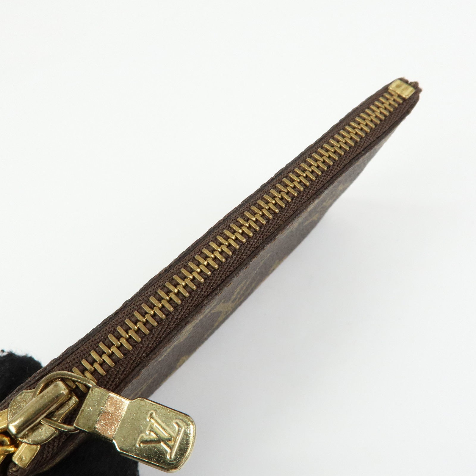 Louis Vuitton Monogram Pochette Cles Coin Case Key Case M62650