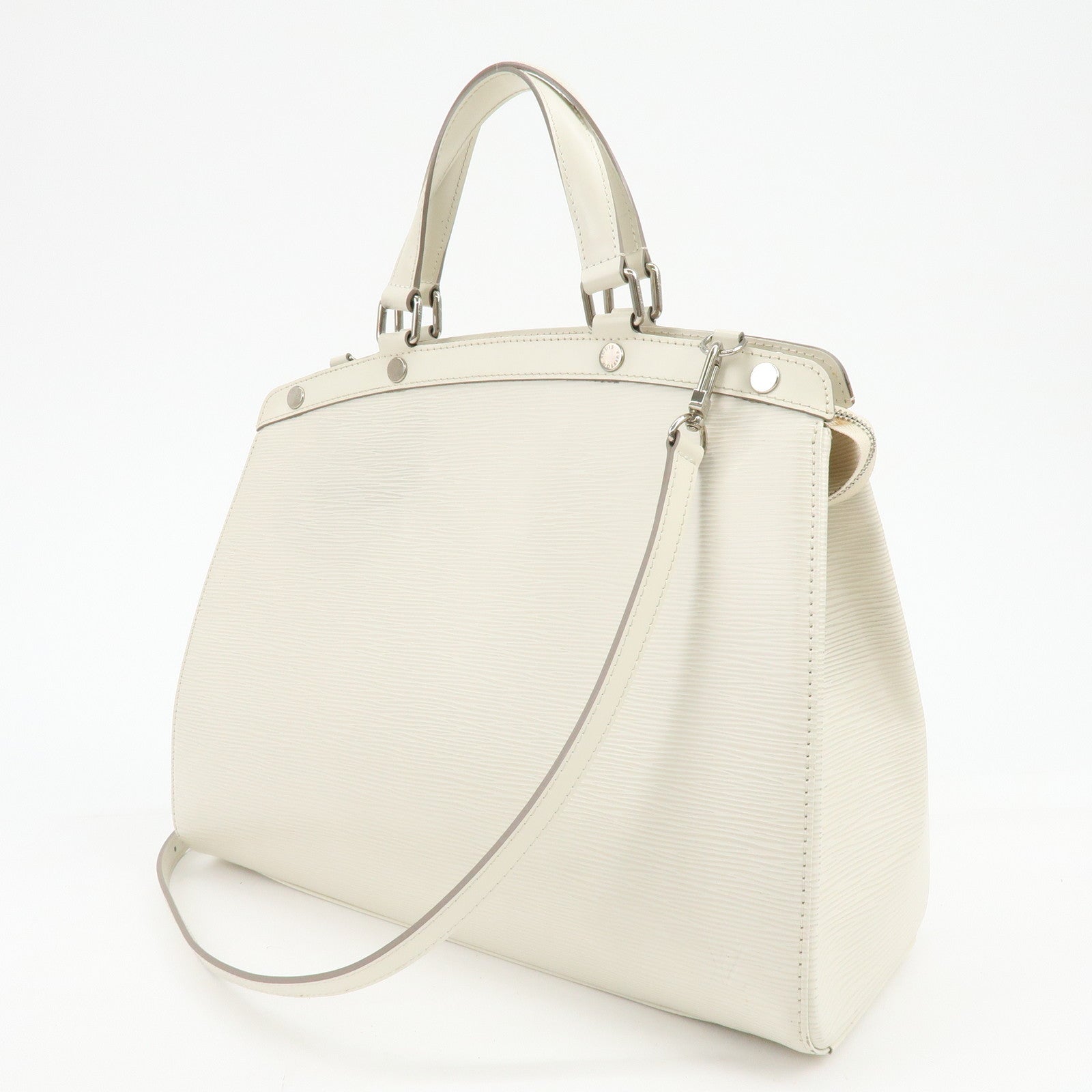 Louis Vuitton Epi Brea GM 2 Way Hand Shoulder Bag Ivoire M40334