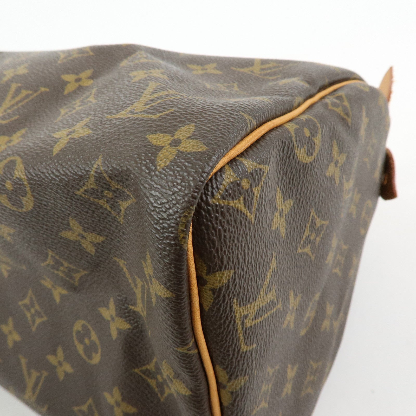 Louis Vuitton Monogram Speedy 30 Boston Bag Hand Bag Brown M41526