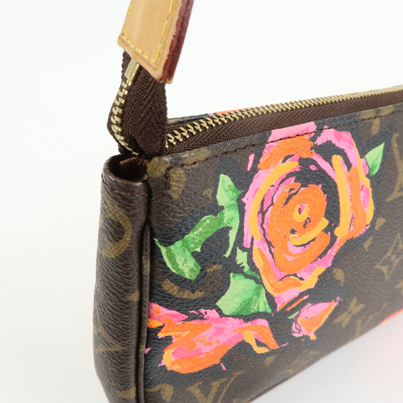 Louis Vuitton Monogram Rose Pochette Accessoires Pouch M48615