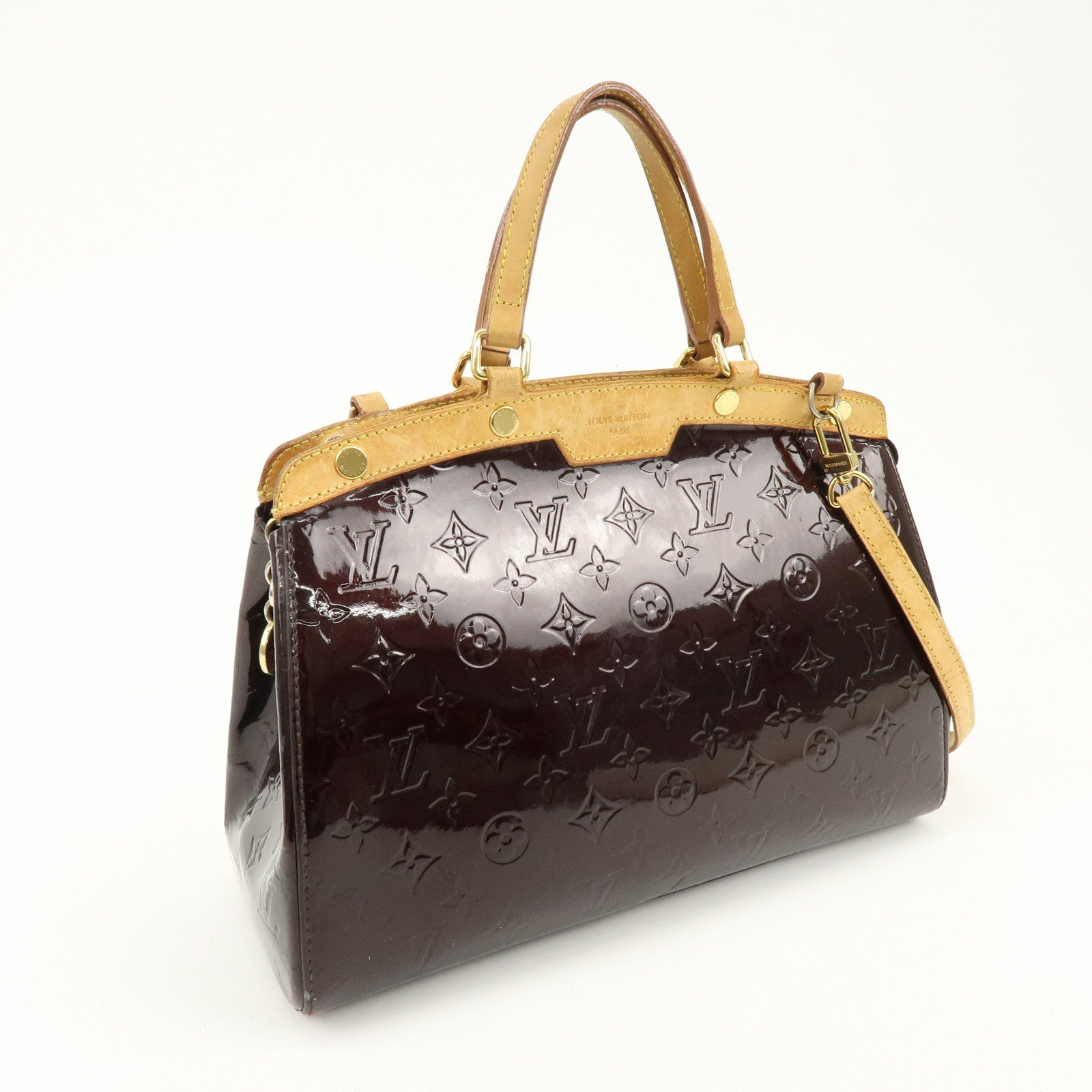 Louis Vuitton Monogram Vernis Brea MM 2Way Shoulder Bag M91619